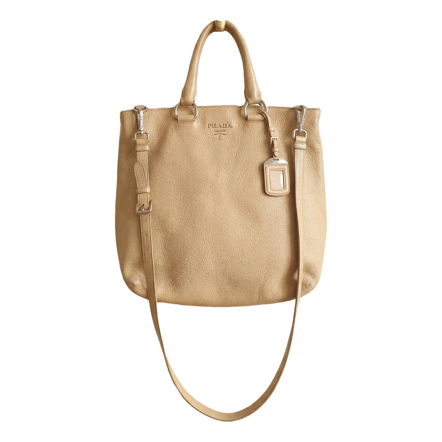 Leather tote
