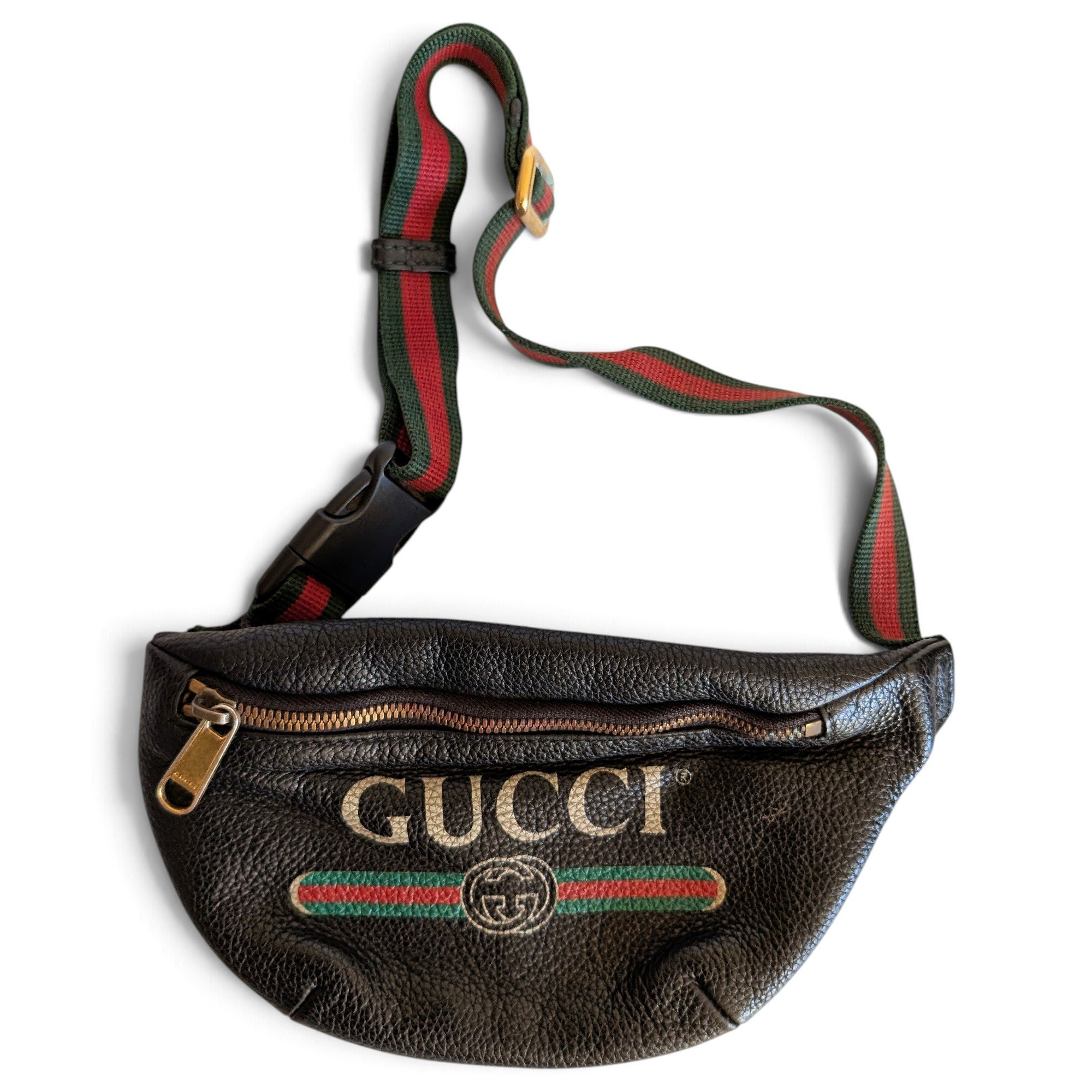 Leather crossbody bag