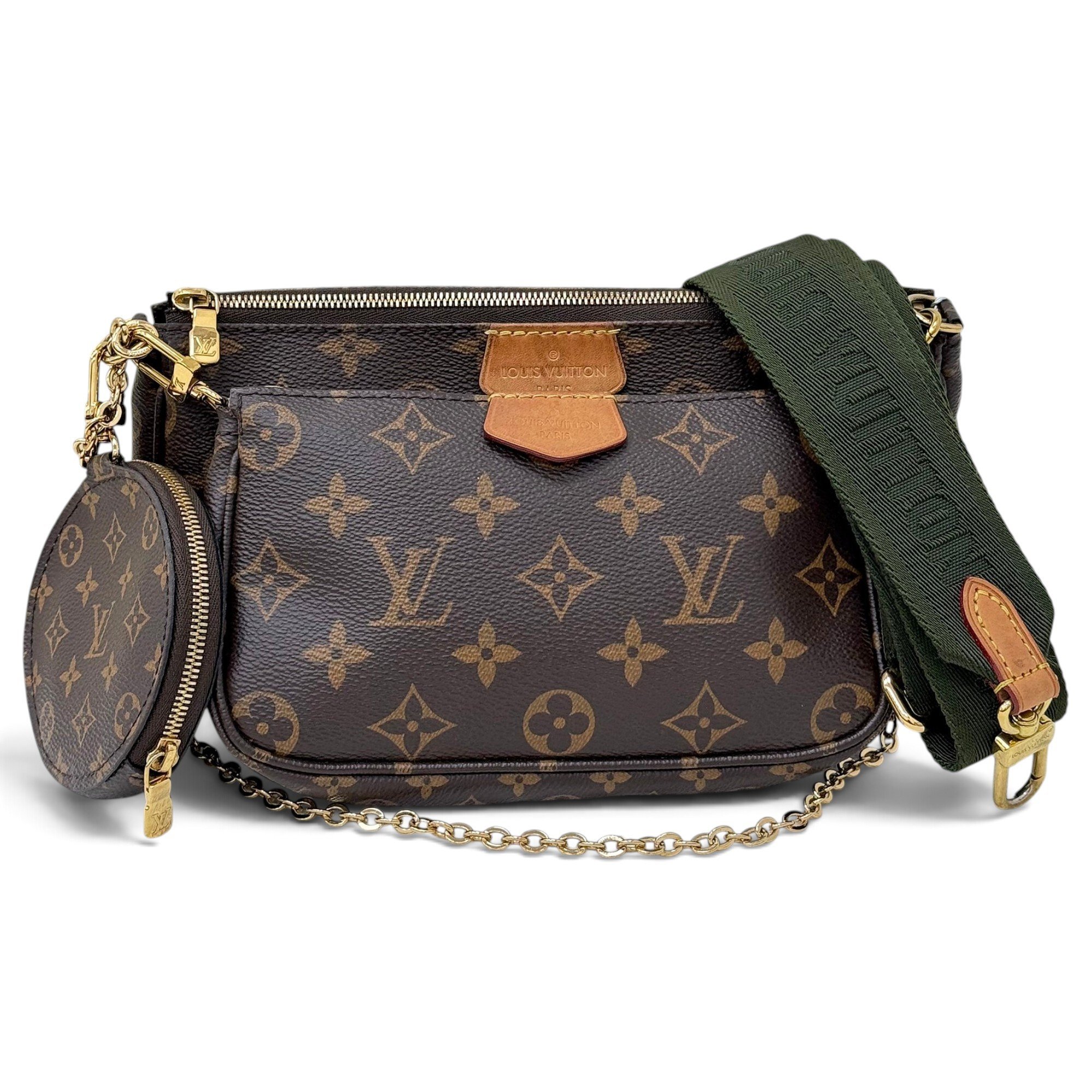 Multi Pochette Accessoires leather handbag