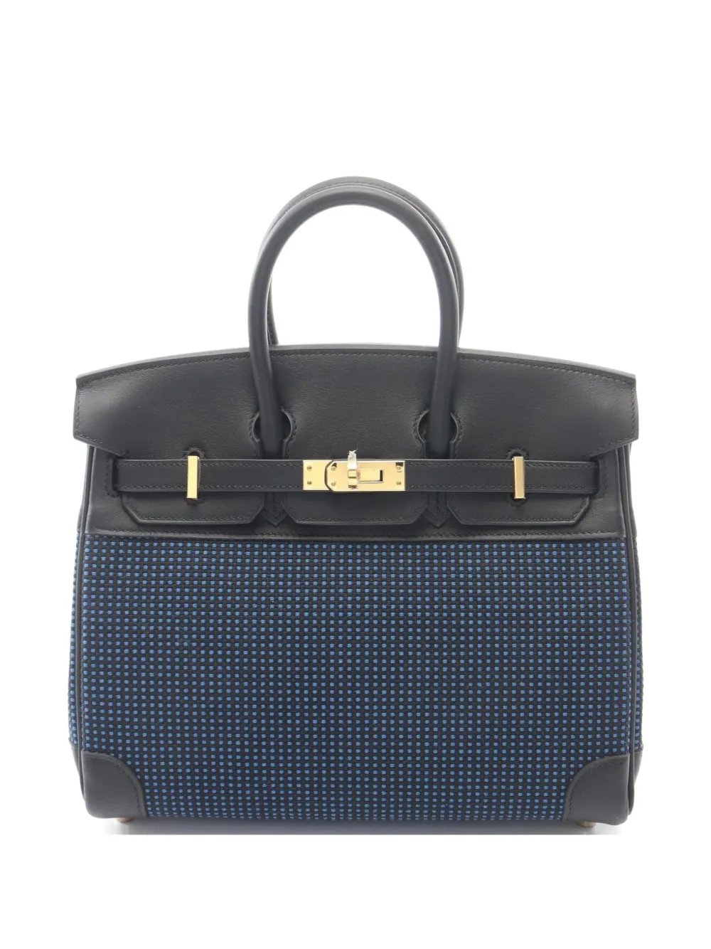 Hermes Birkin 25 Toile Quadrille handbag