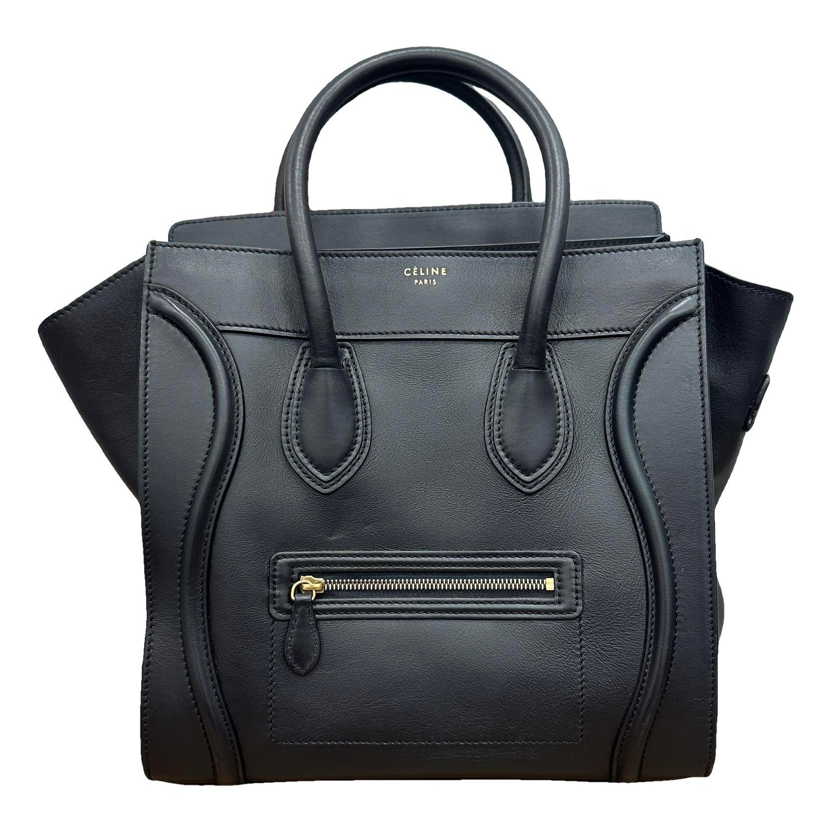 Luggage leather handbag