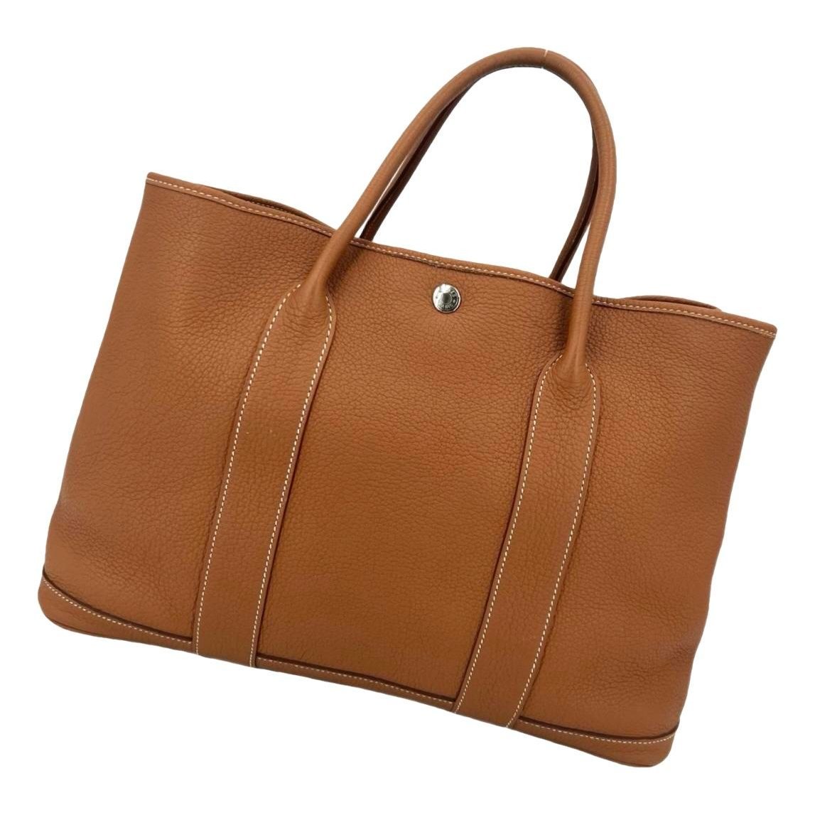 Garden Party leather handbag