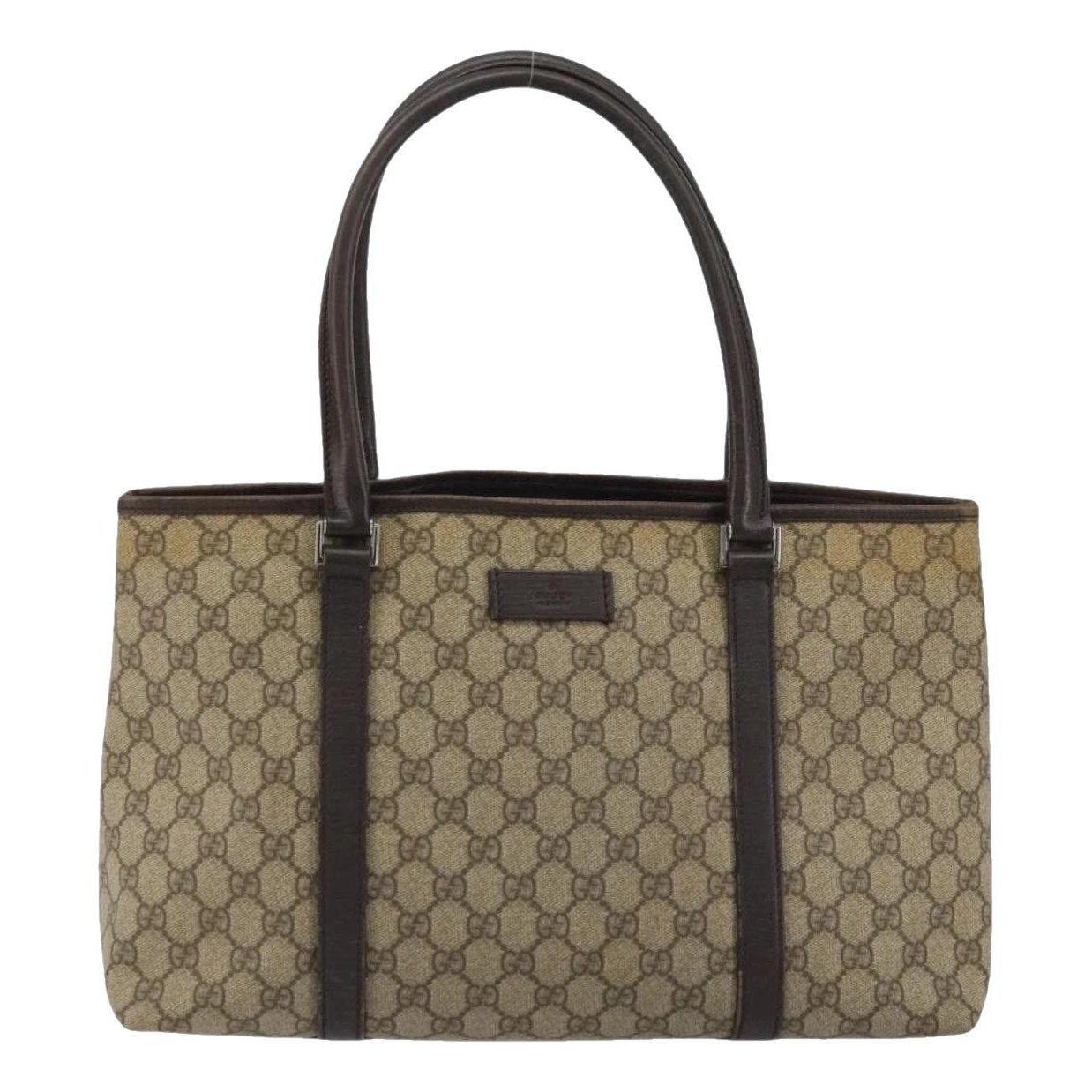 Leather tote