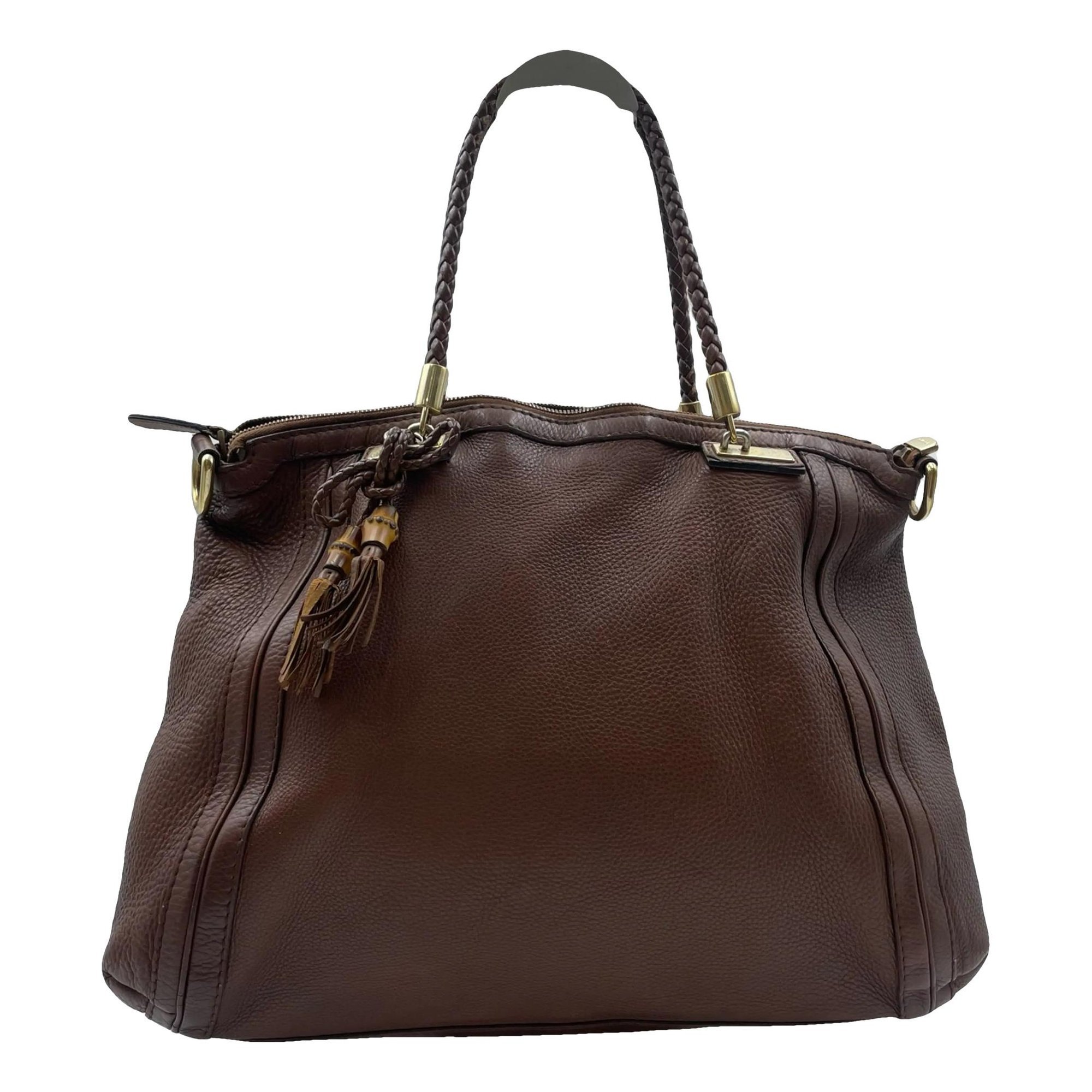 Leather handbag