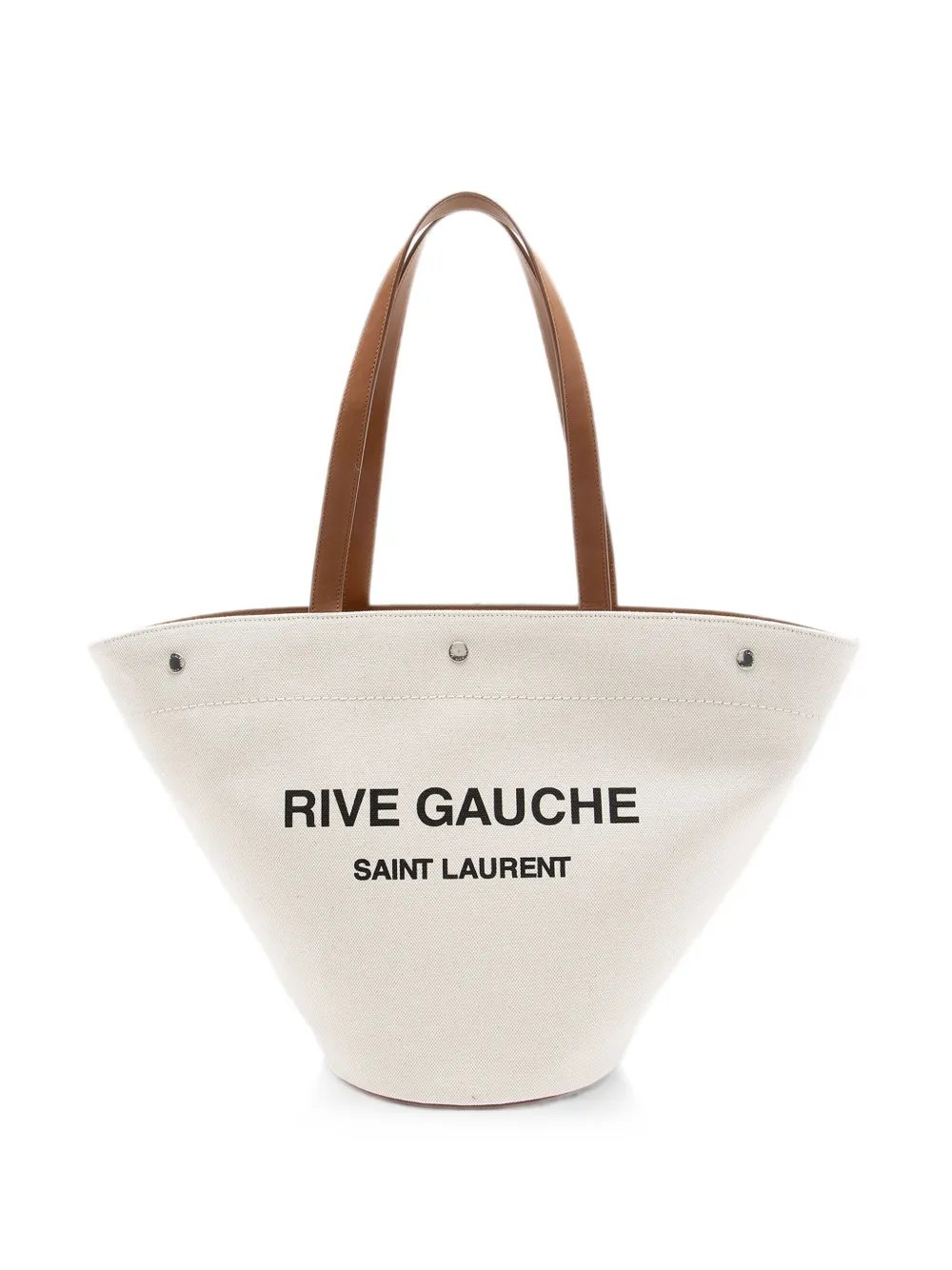 Rive Gauche trapezoid tote bag