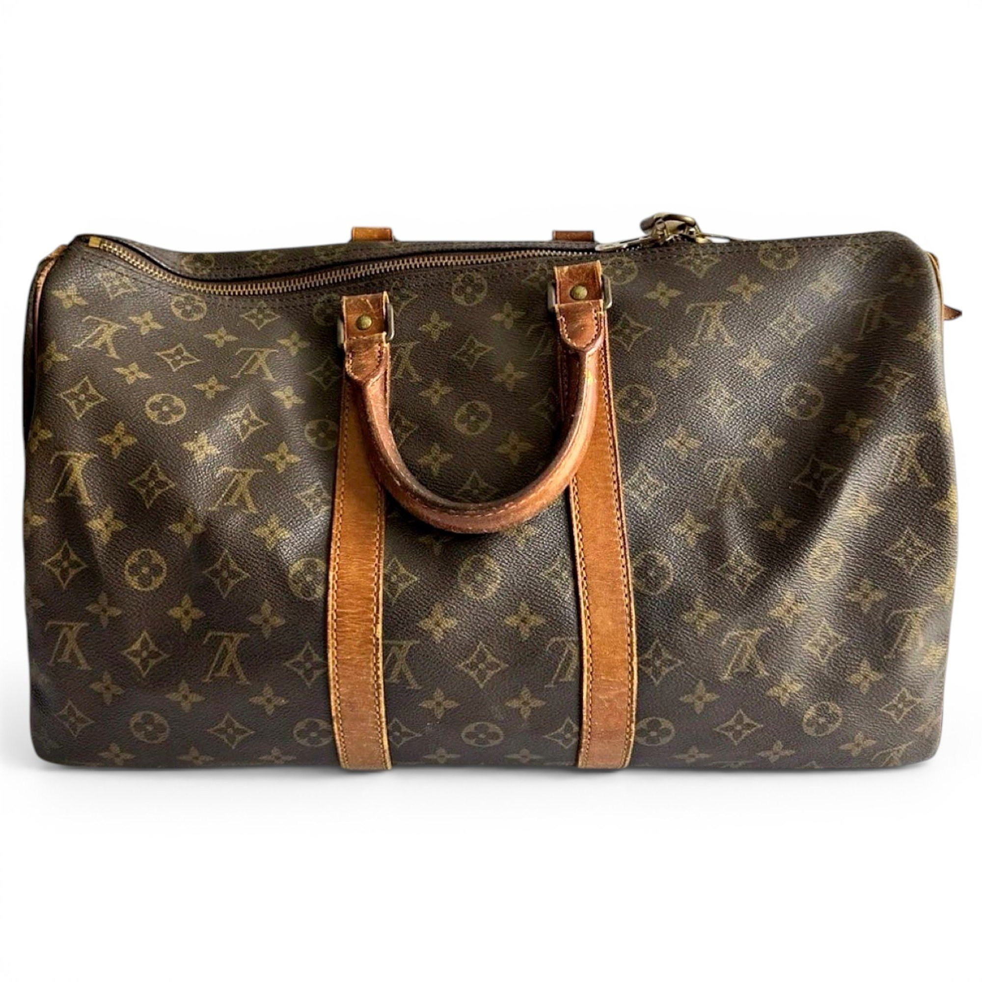 Speedy leather handbag