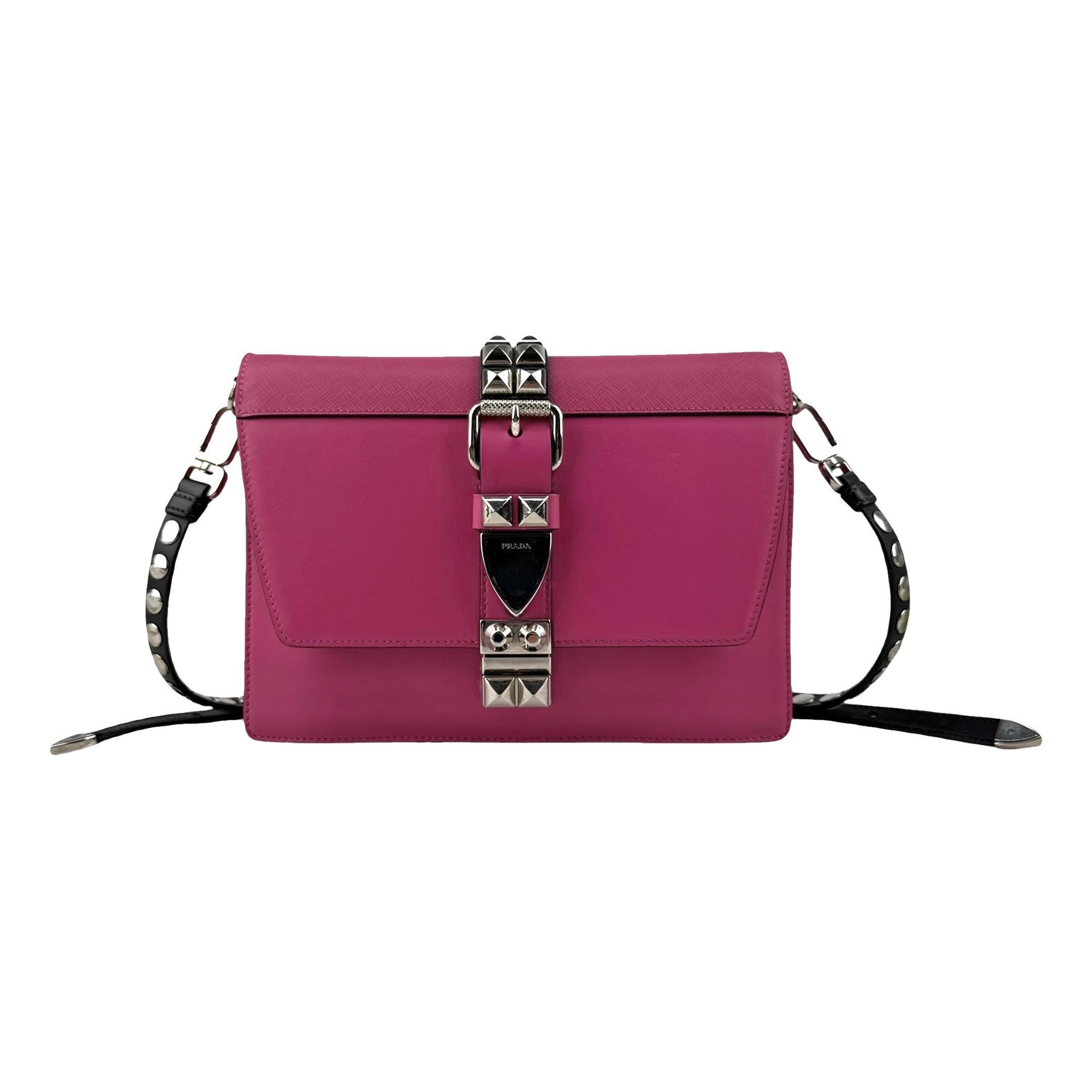 Elektra leather crossbody bag