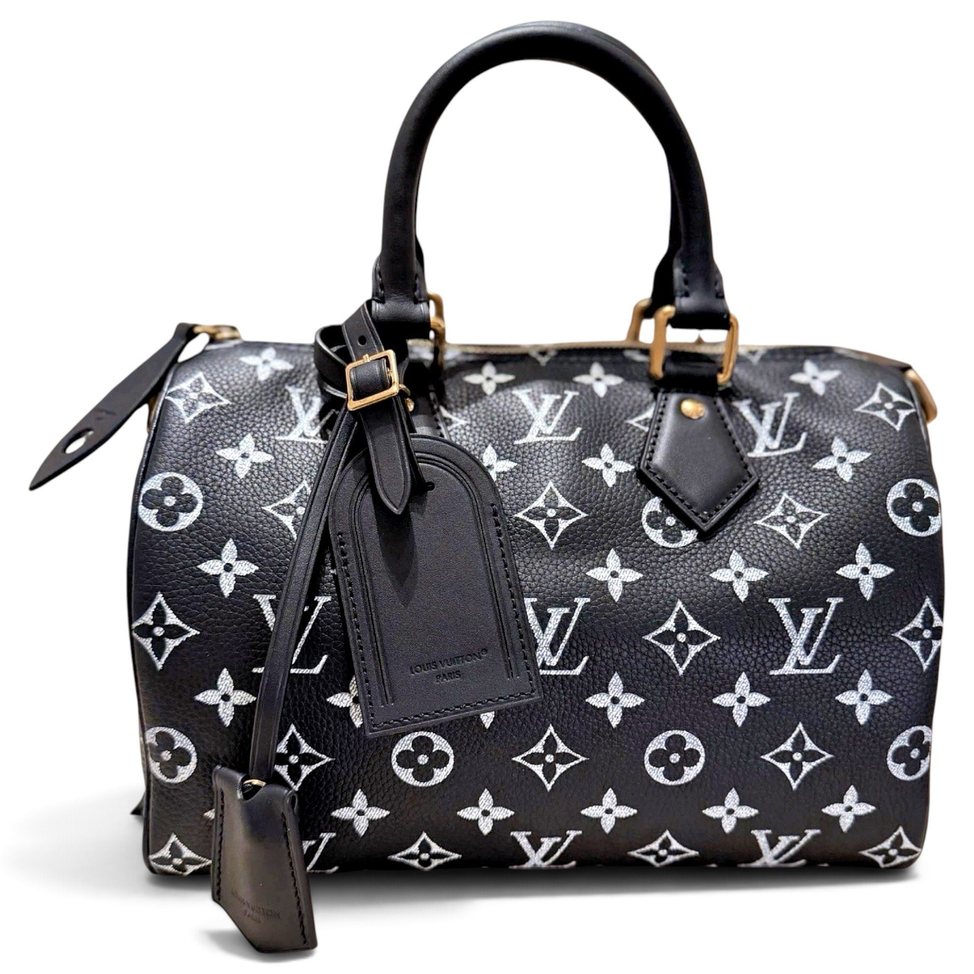 Speedy leather bag