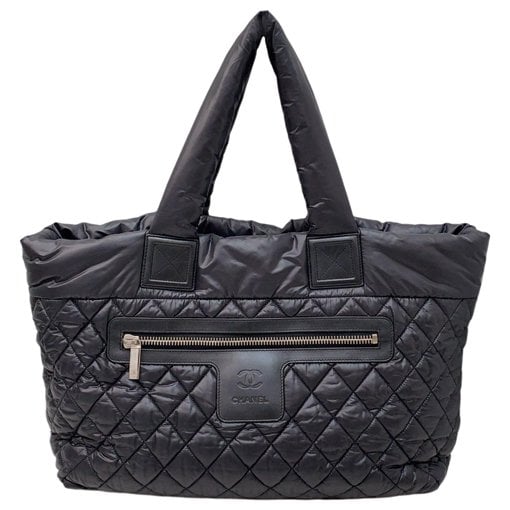 Leather tote
