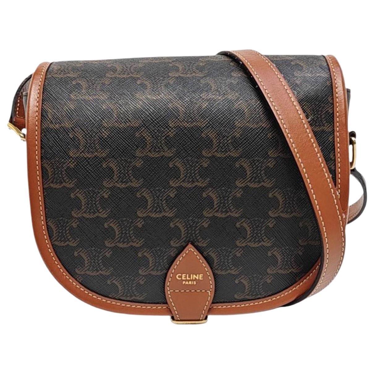 Folco leather crossbody bag