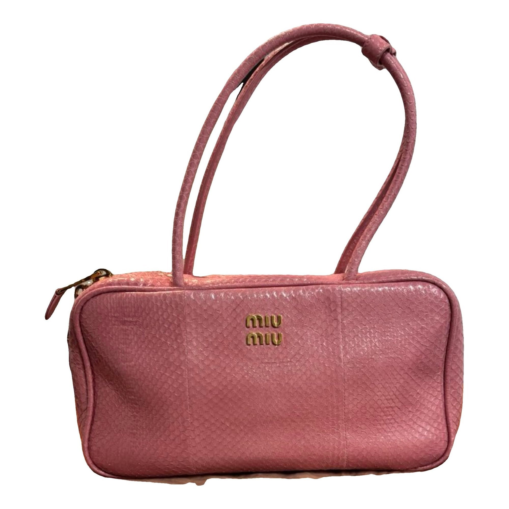 Beau leather handbag