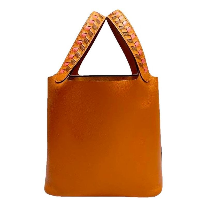 Picotin leather handbag