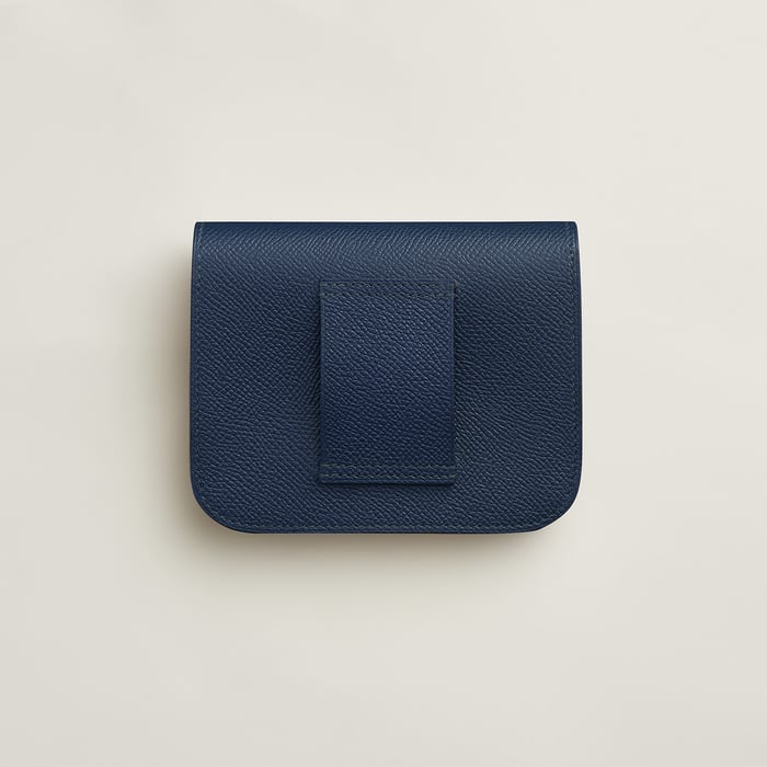 Bleu Abysse Constance Slim Wallet