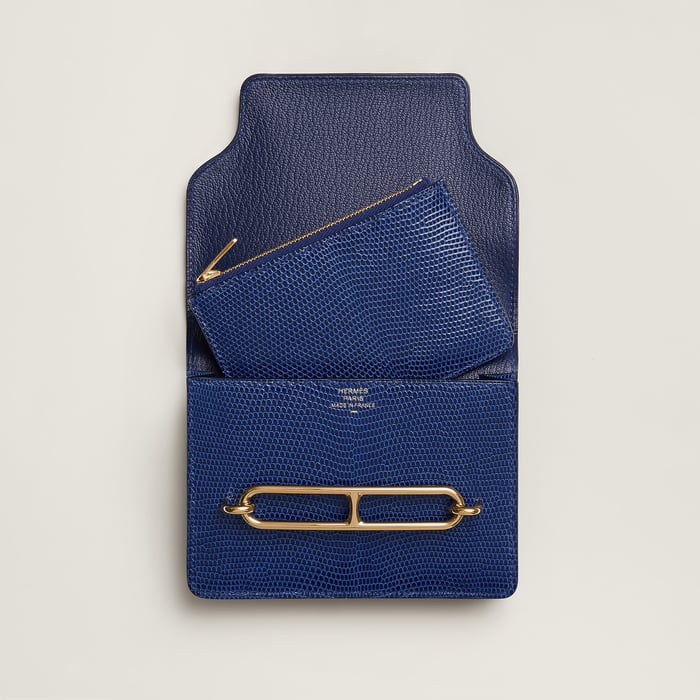 Bleu Saphir Roulis Slim Wallet