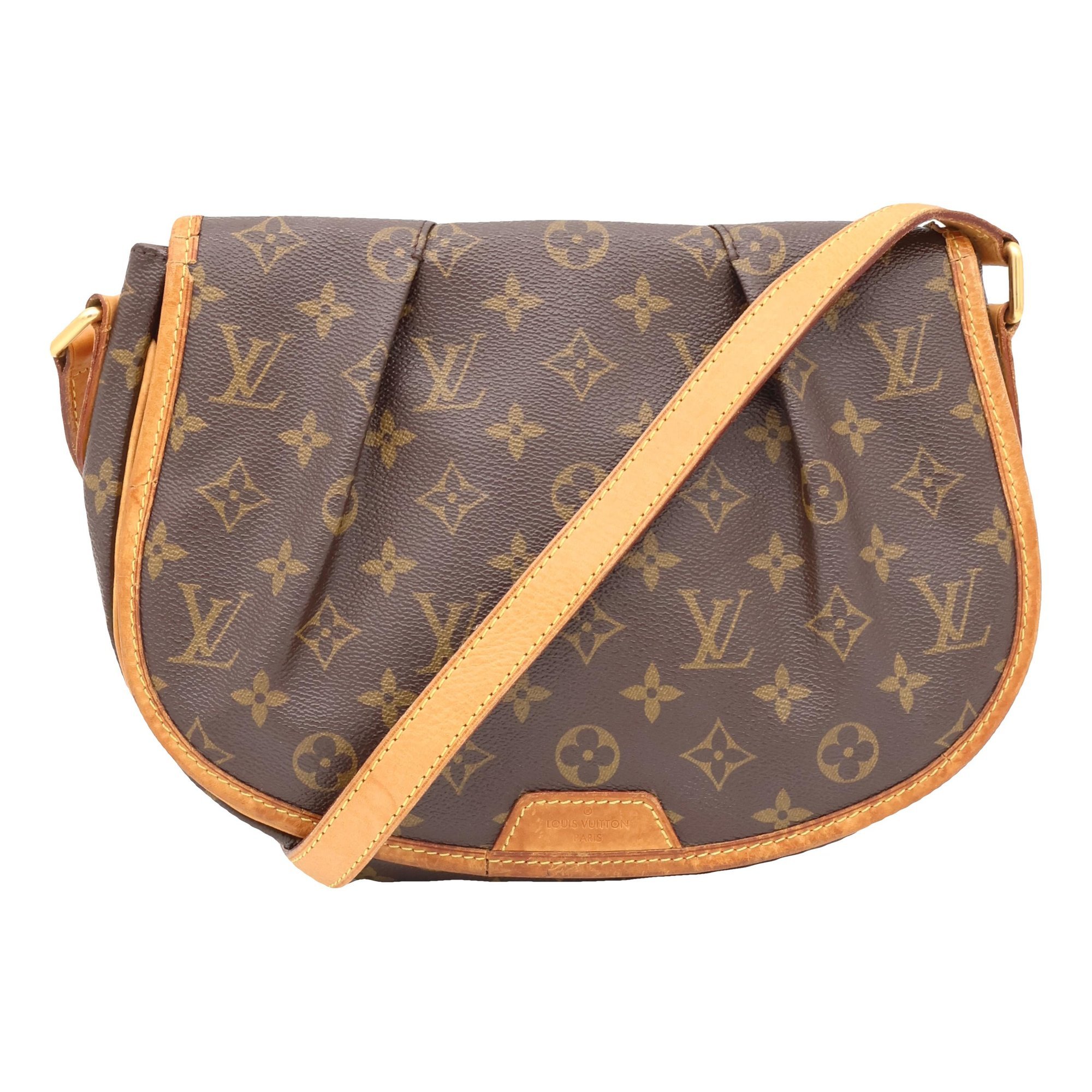 Menilmontant leather crossbody bag