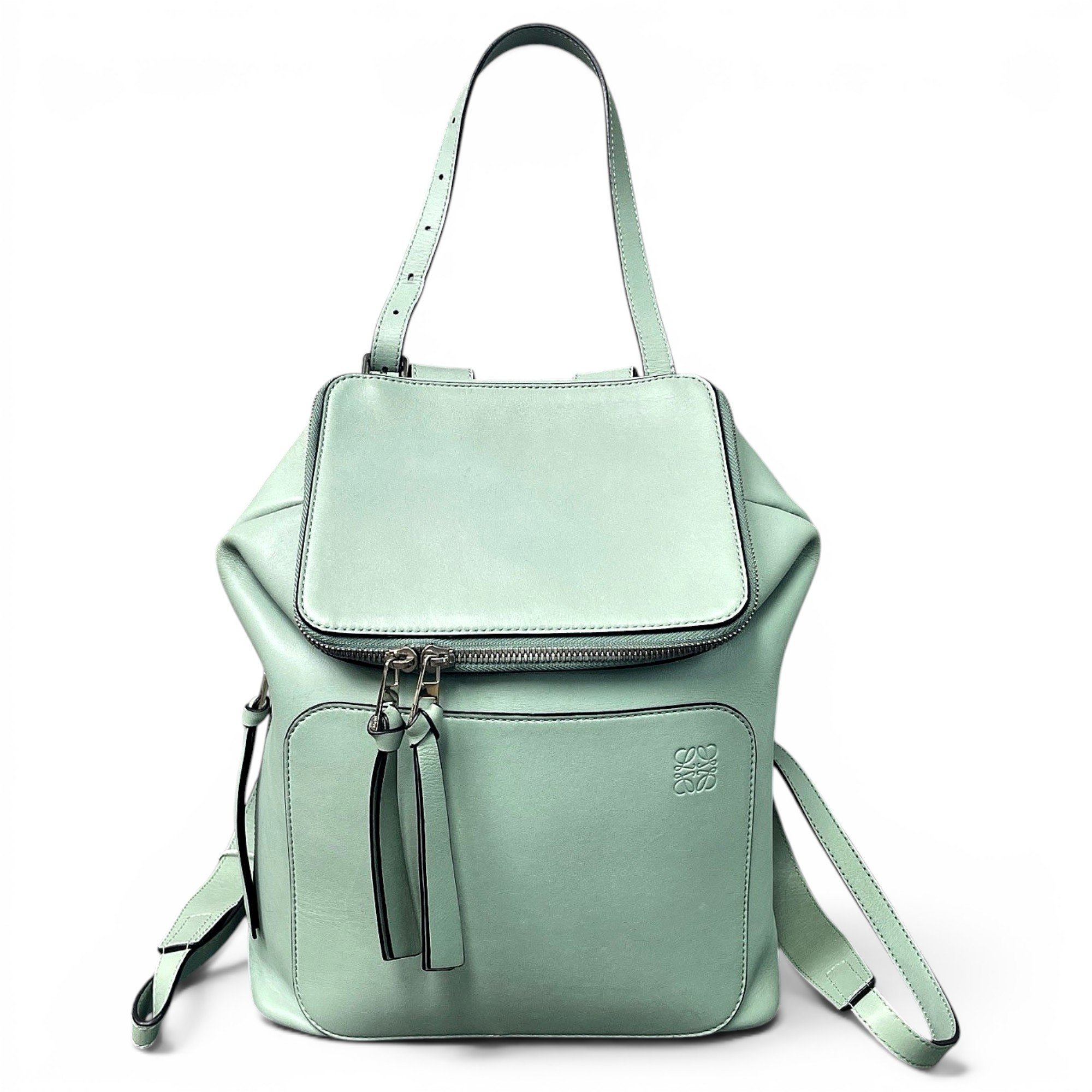 Goya leather backpack