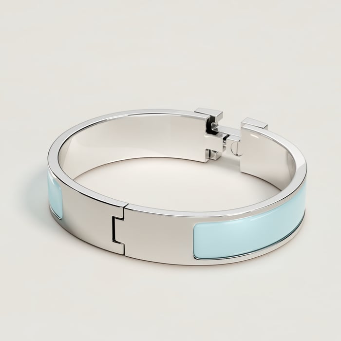 Bleu Polaire Clic H Bracelet
