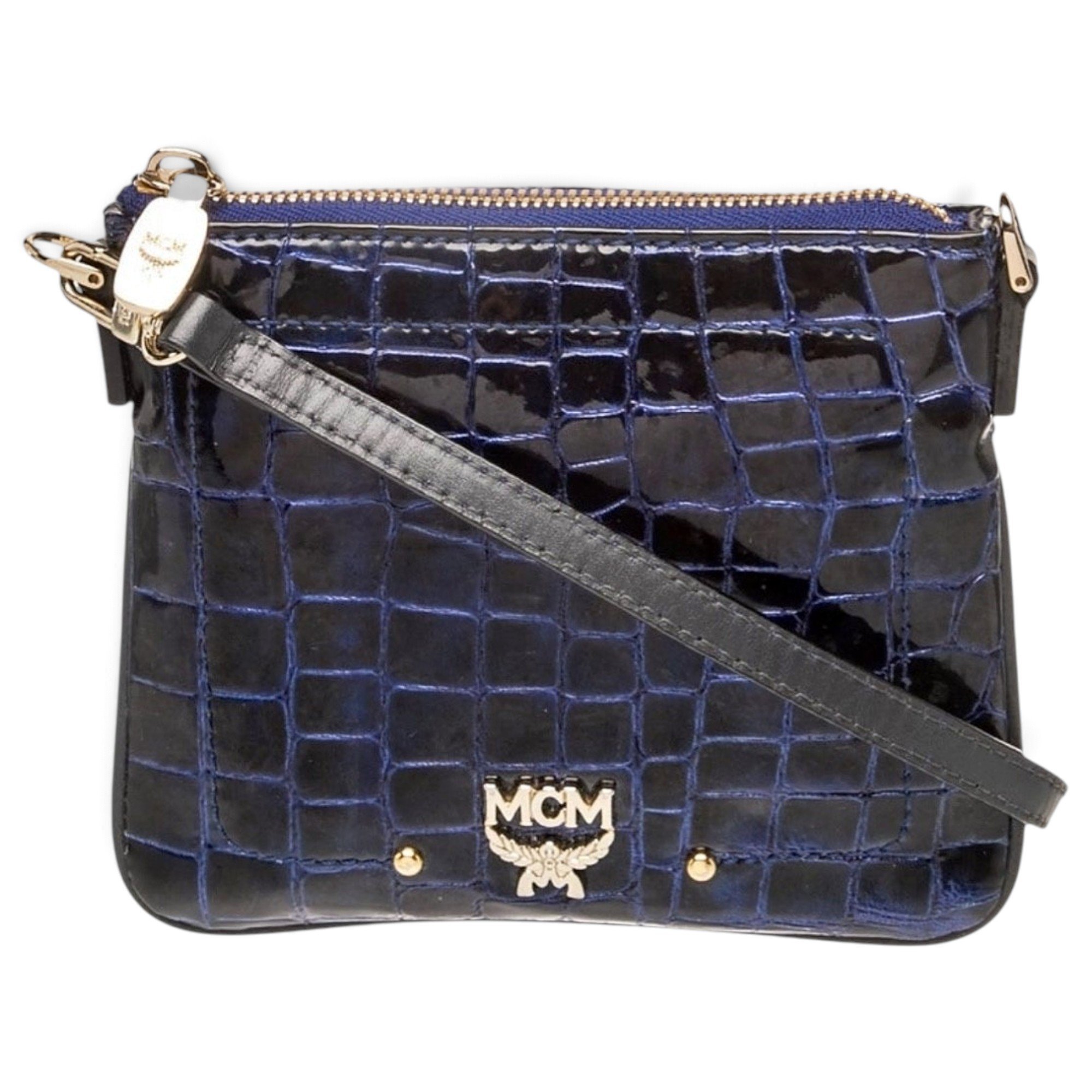 Leather crossbody bag