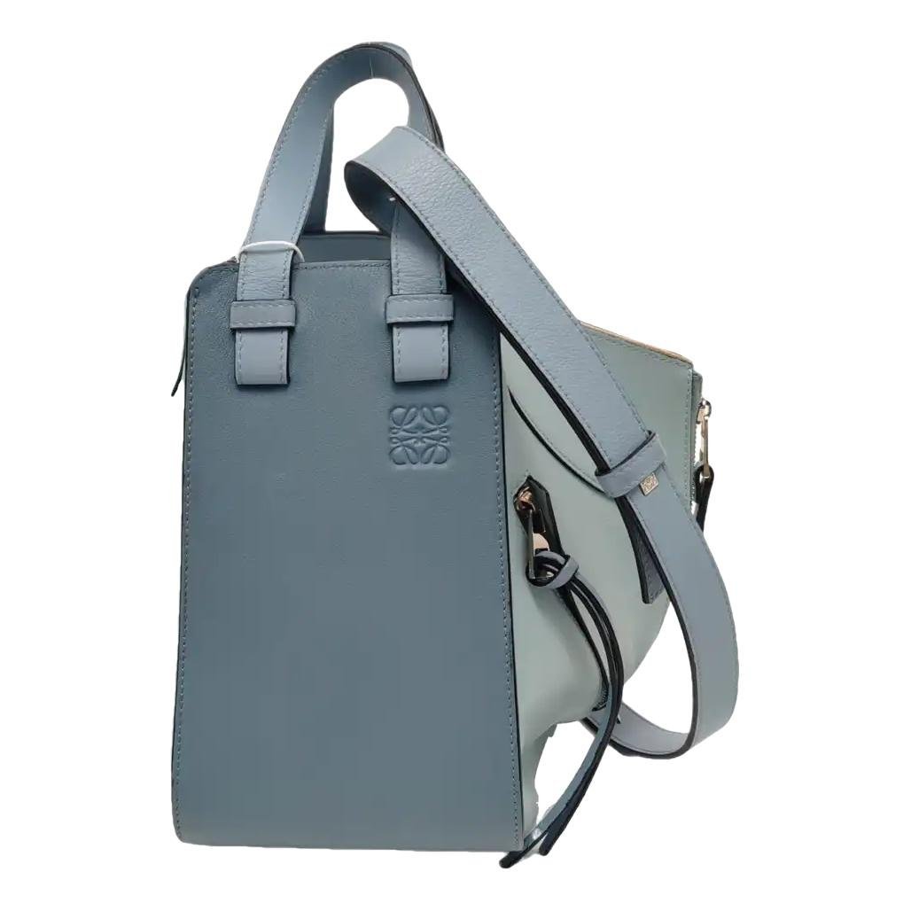 Hammock leather handbag