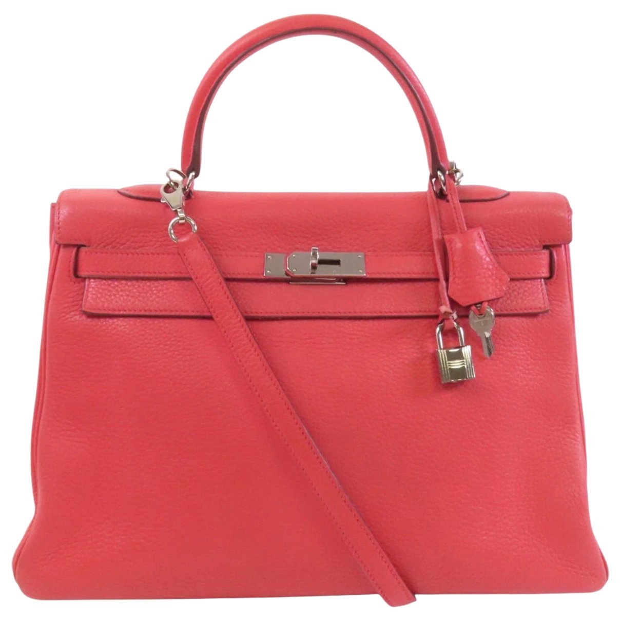 Hermes Kelly 35 Handbag Clemence Leather