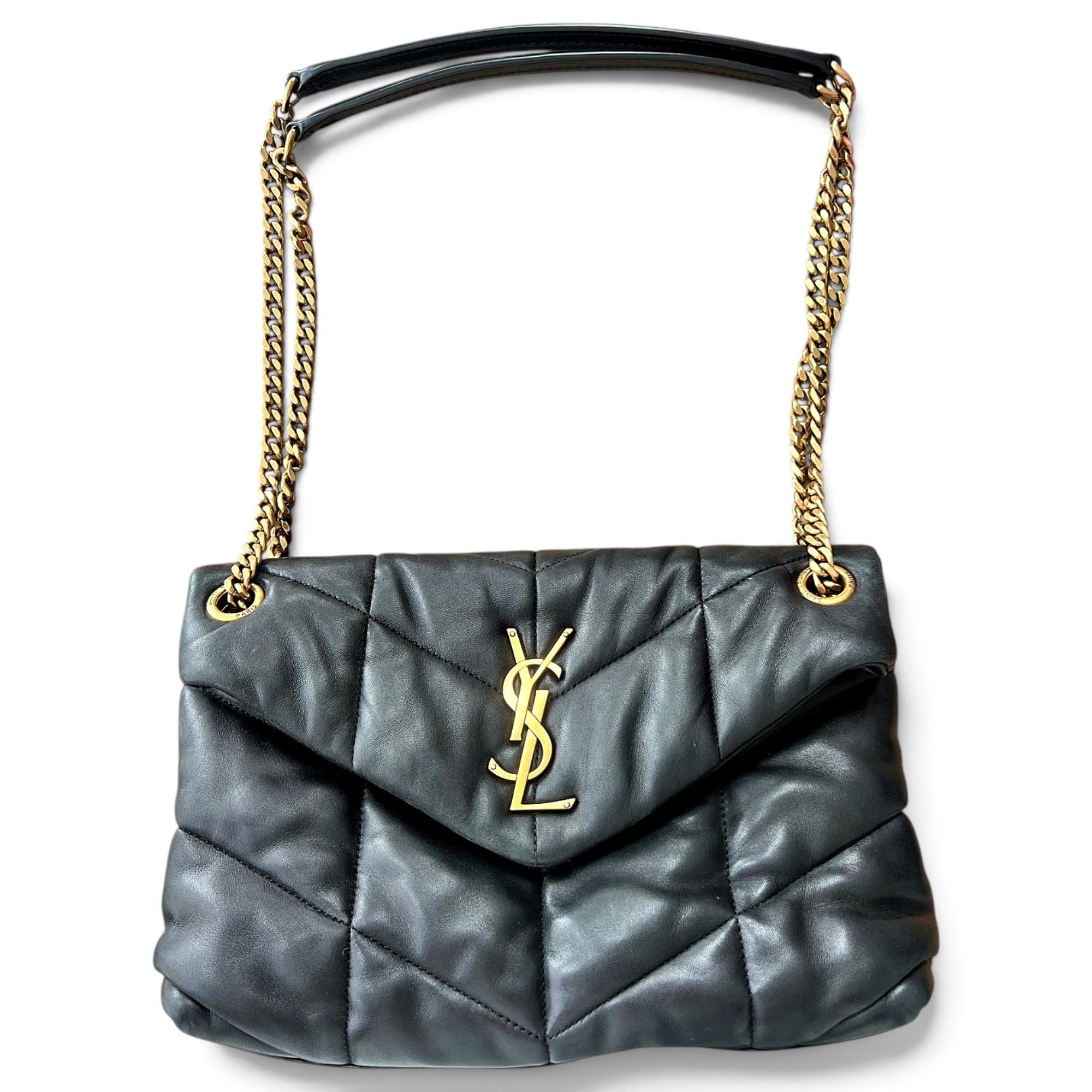 Loulou Puffer leather handbag