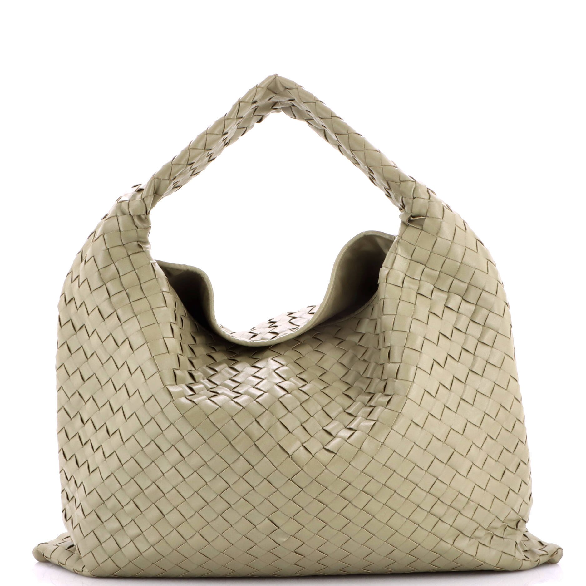 Hop Hobo Intrecciato Leather Large
