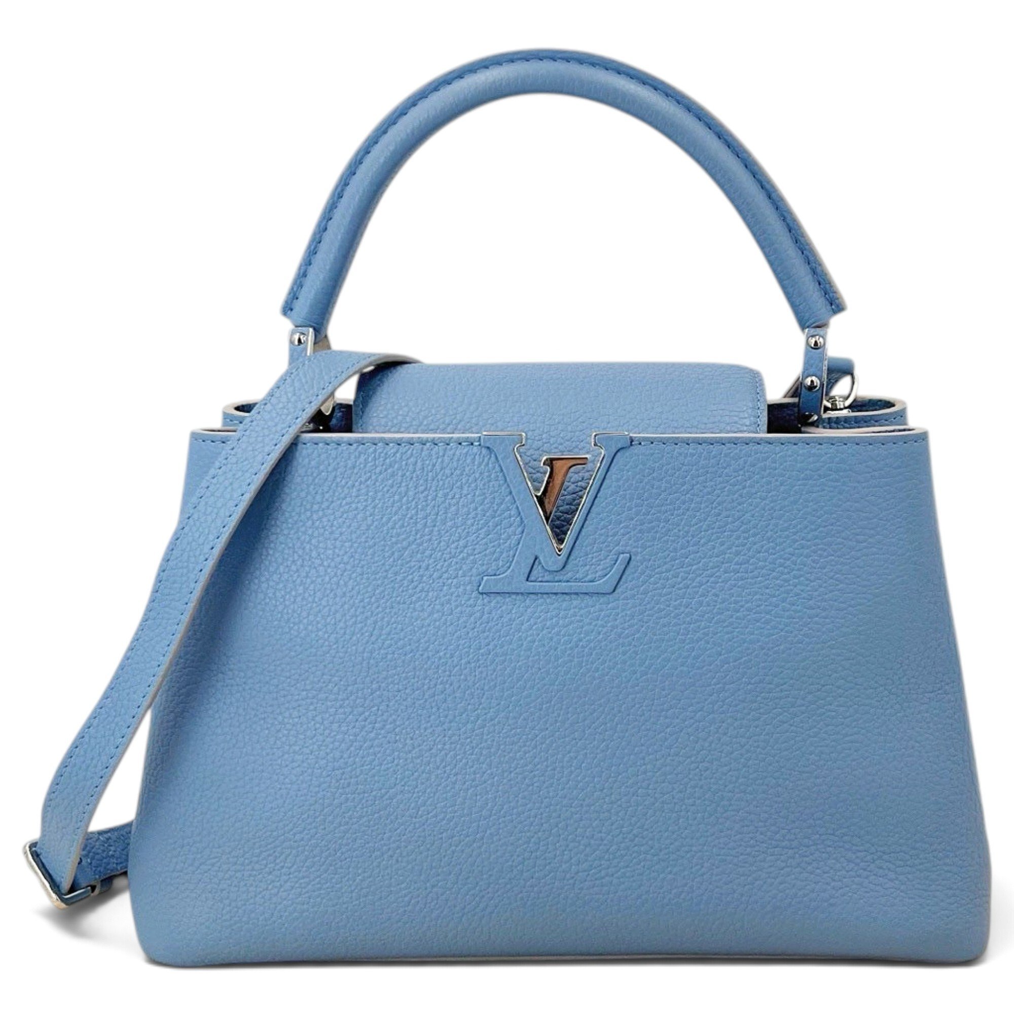 Capucines leather handbag