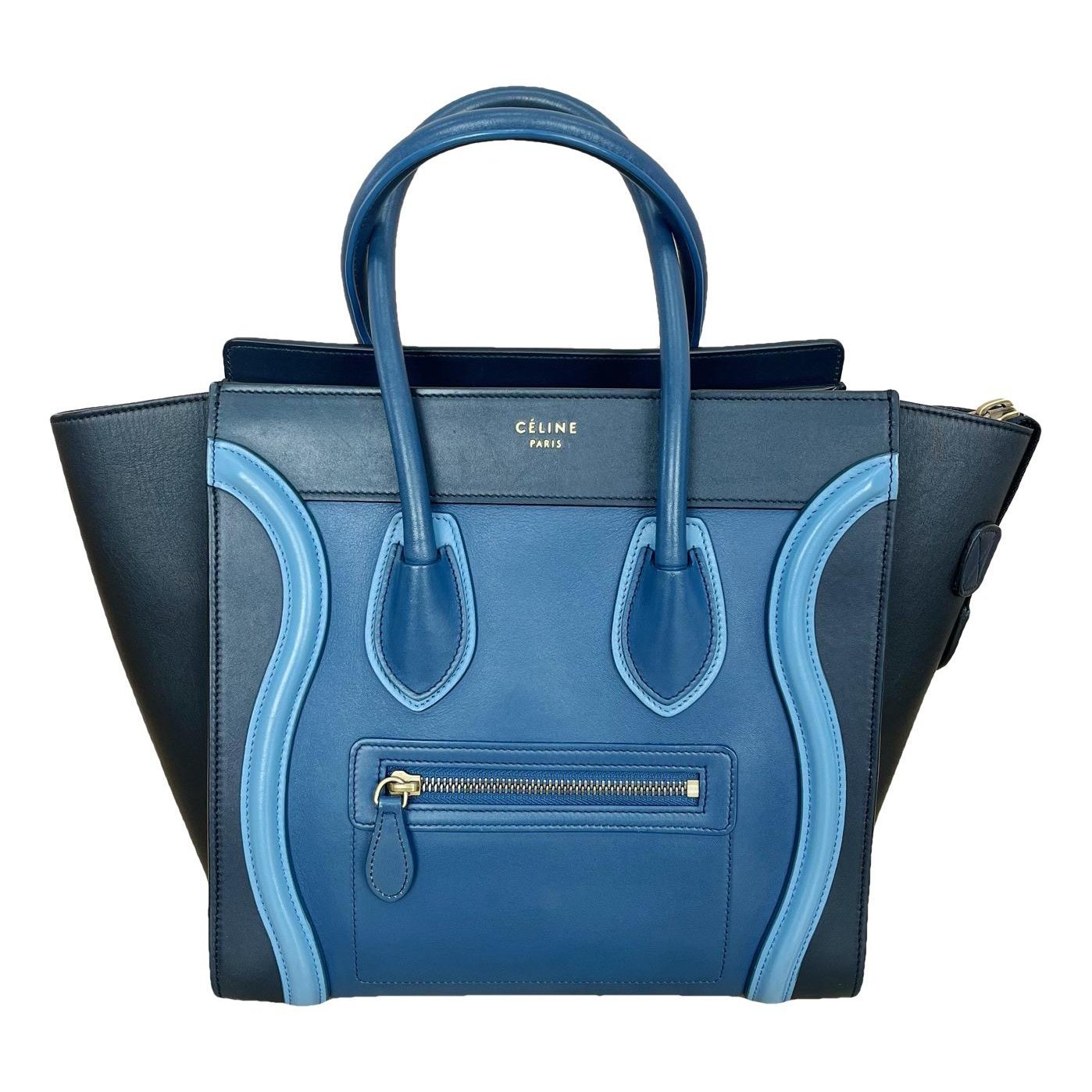 Luggage leather handbag