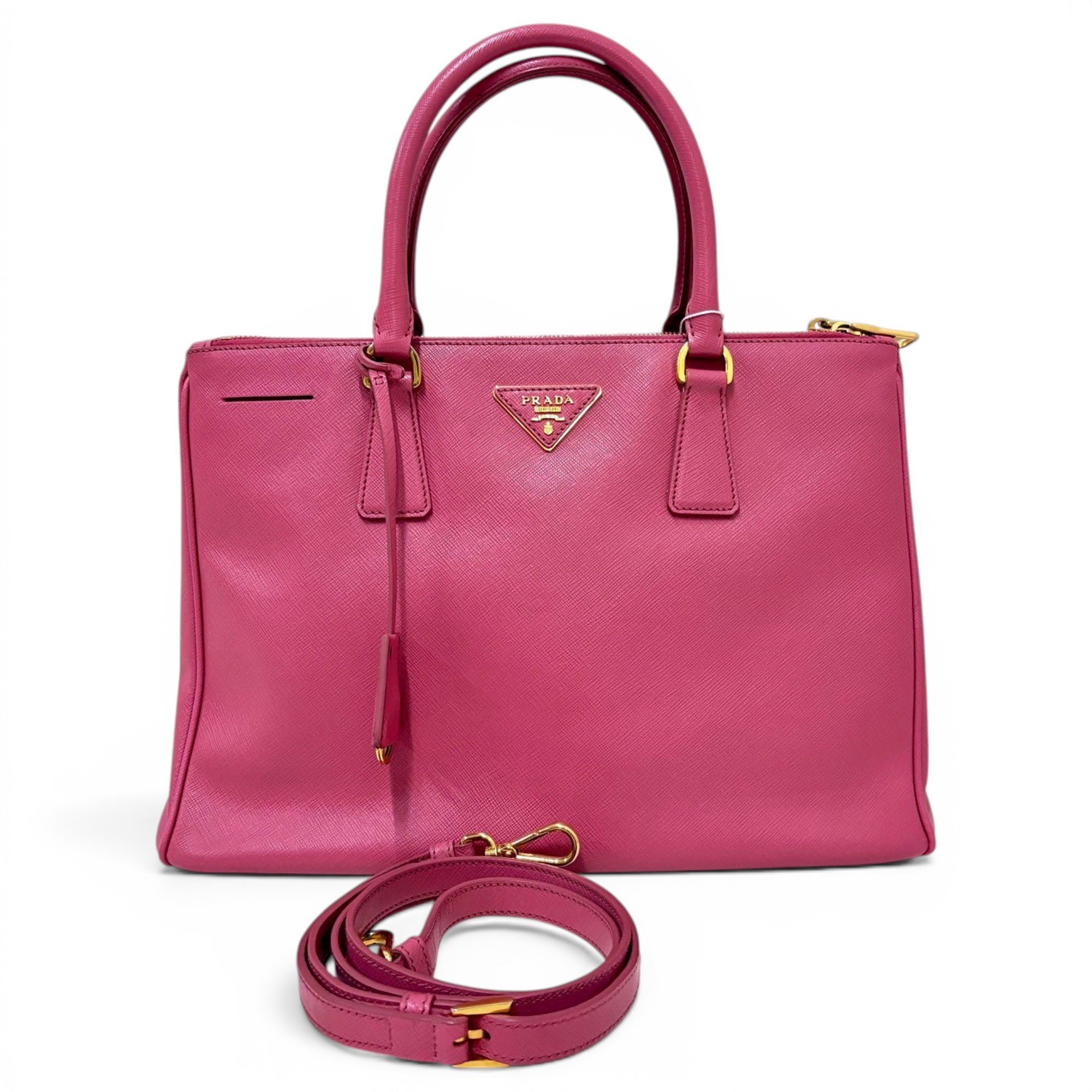 Galleria leather handbag
