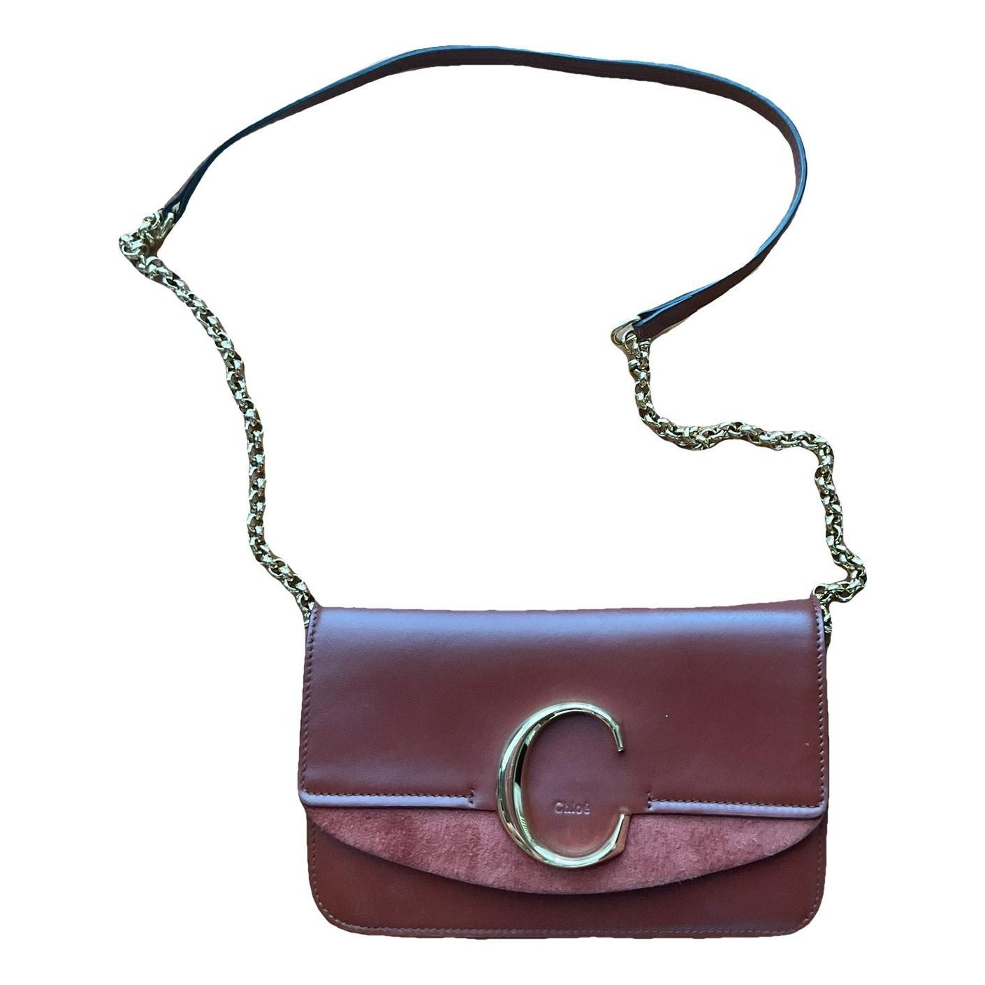 C Belt Bag vegan leather clutch bag