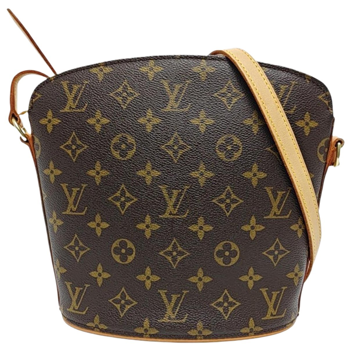 Drouot leather crossbody bag