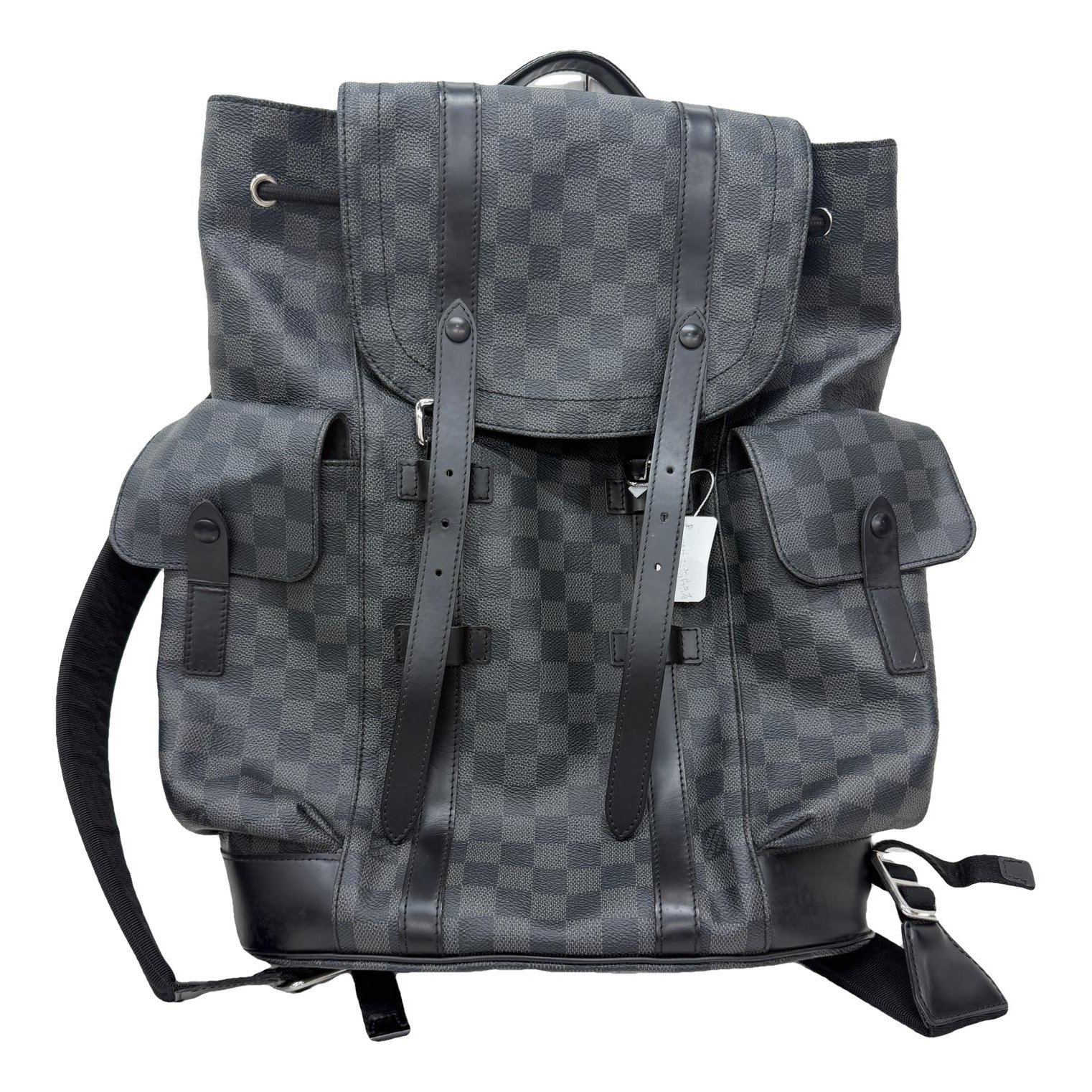 Leather backpack