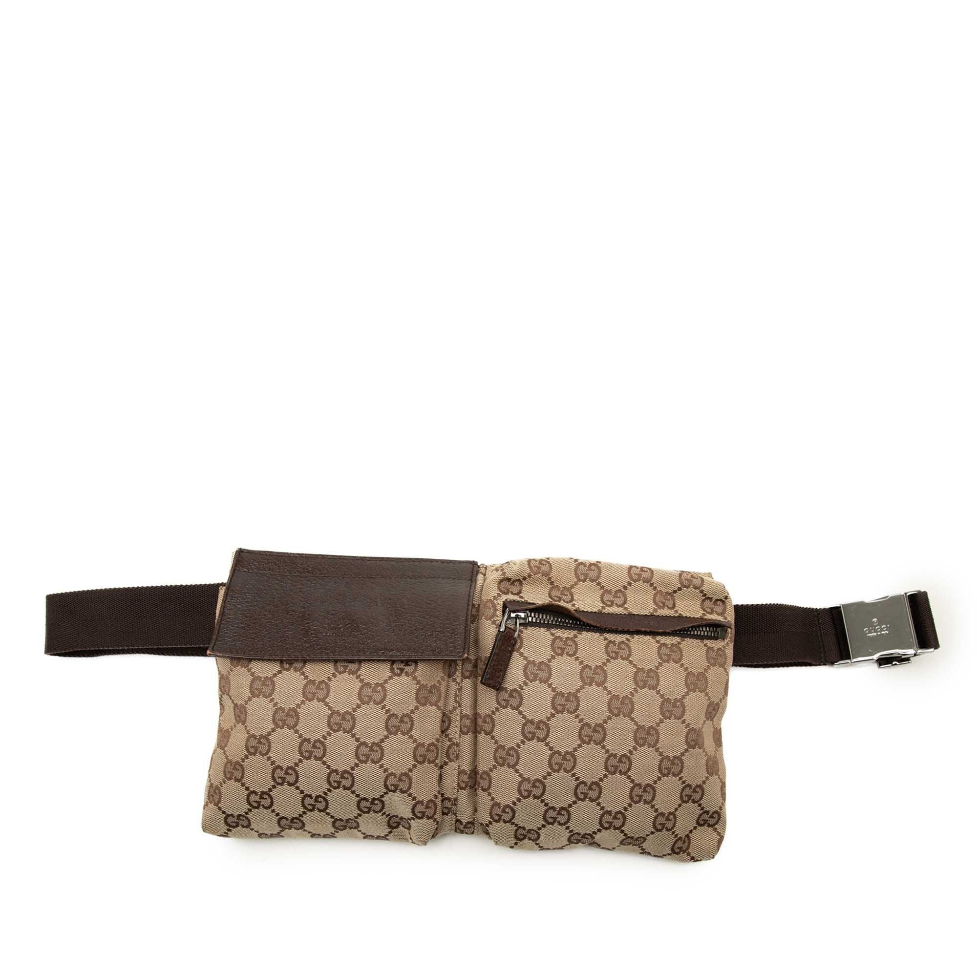Gucci B leather bag
