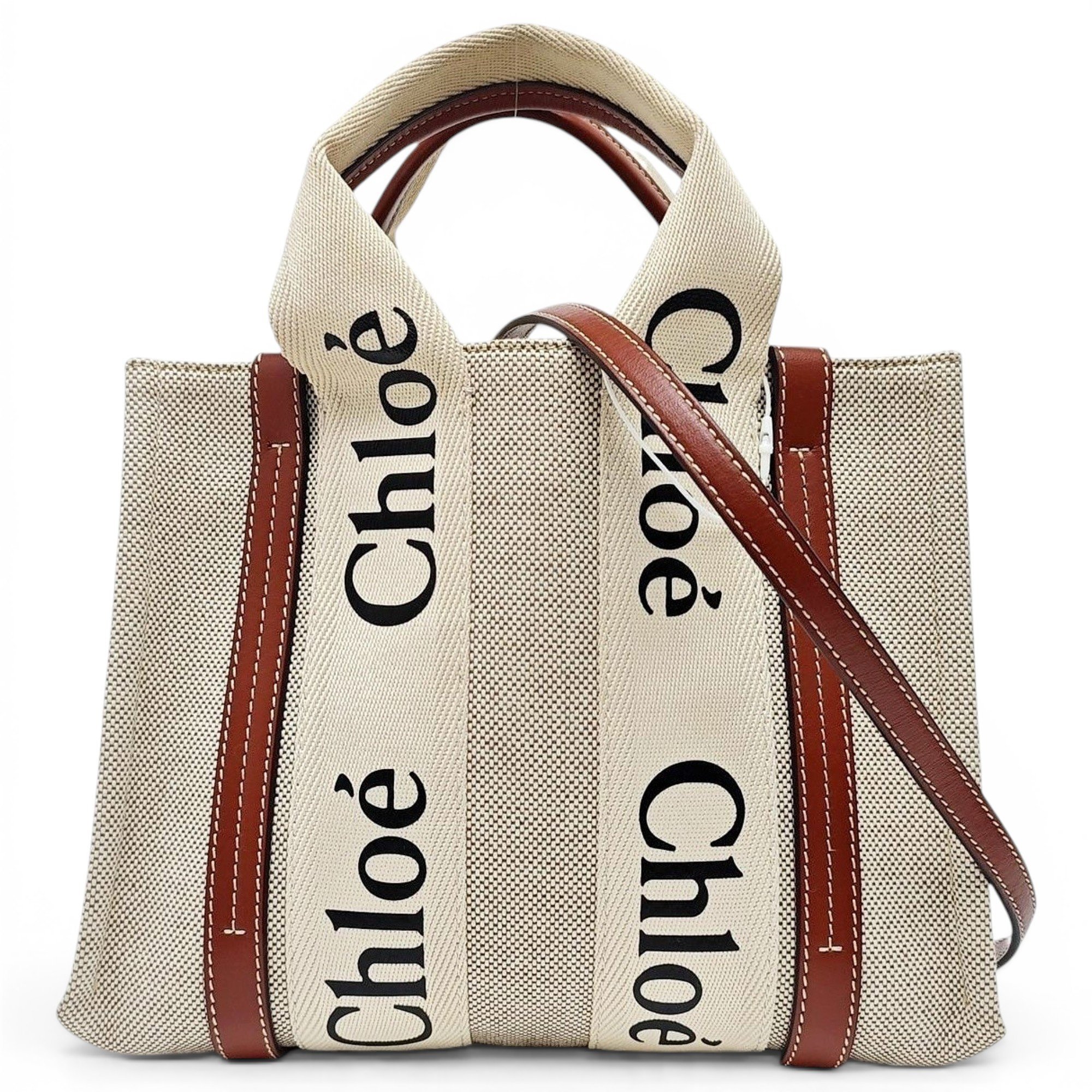 Woody cloth handbag
