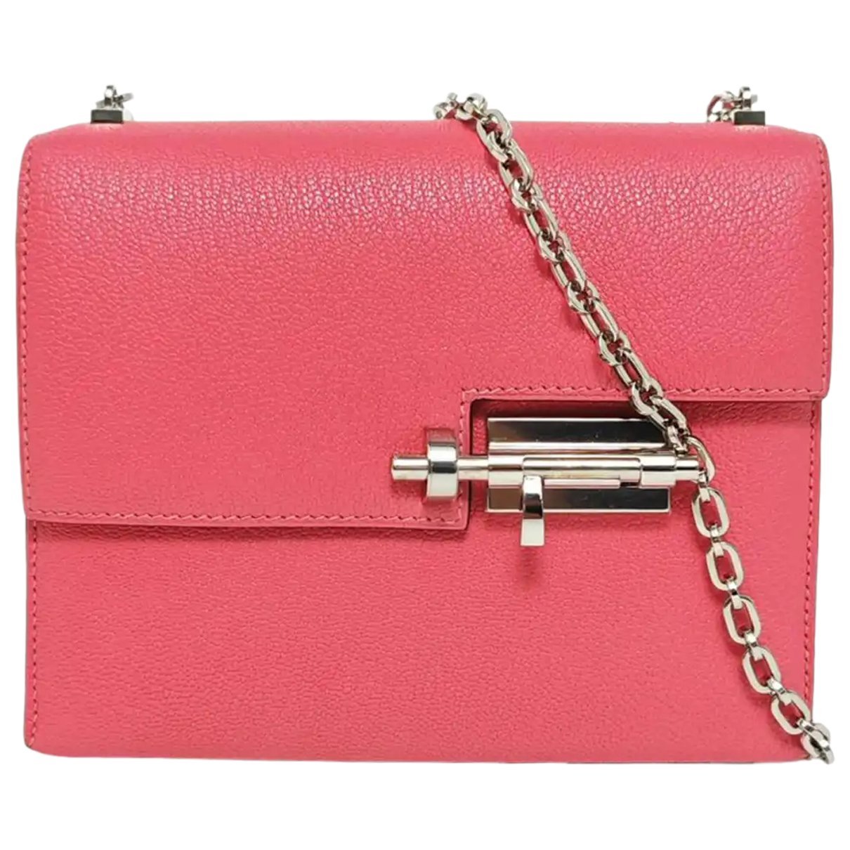 Verrou leather handbag