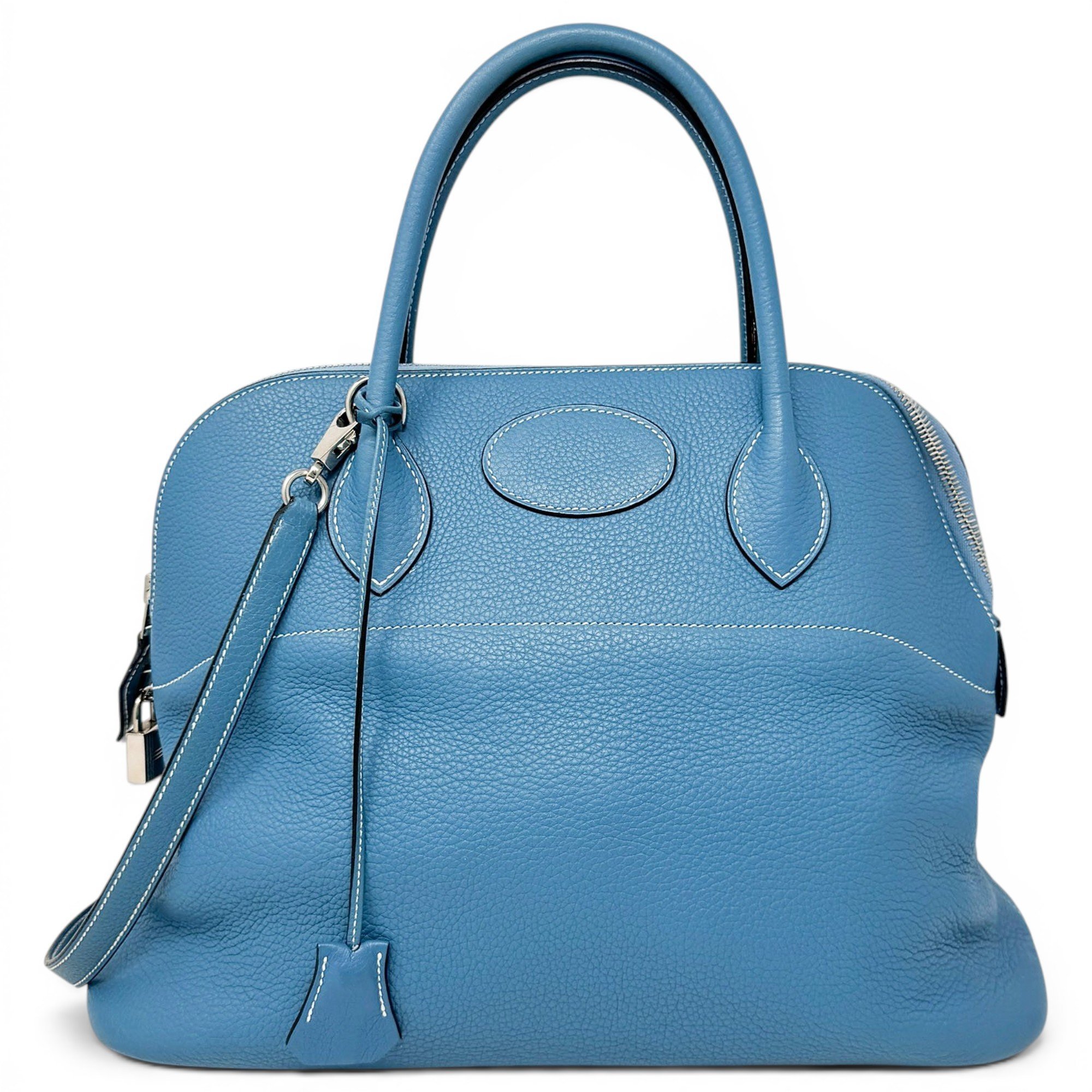 Bolide leather handbag