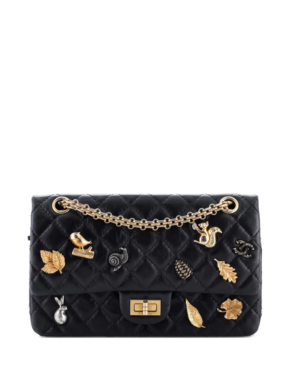 Lucky Charms Reissue 2.55 Flap Bag Quilted Aged Calfskin 225 shoulder bag