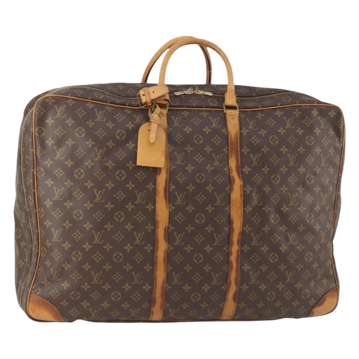 Leather bowling bag