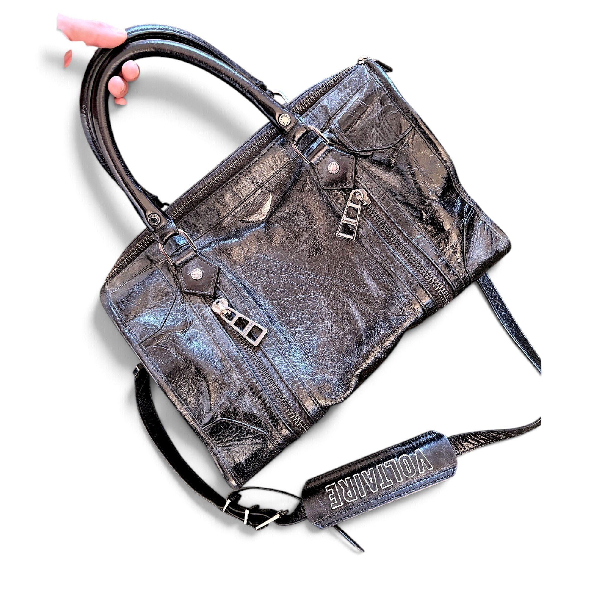 Sunny leather handbag