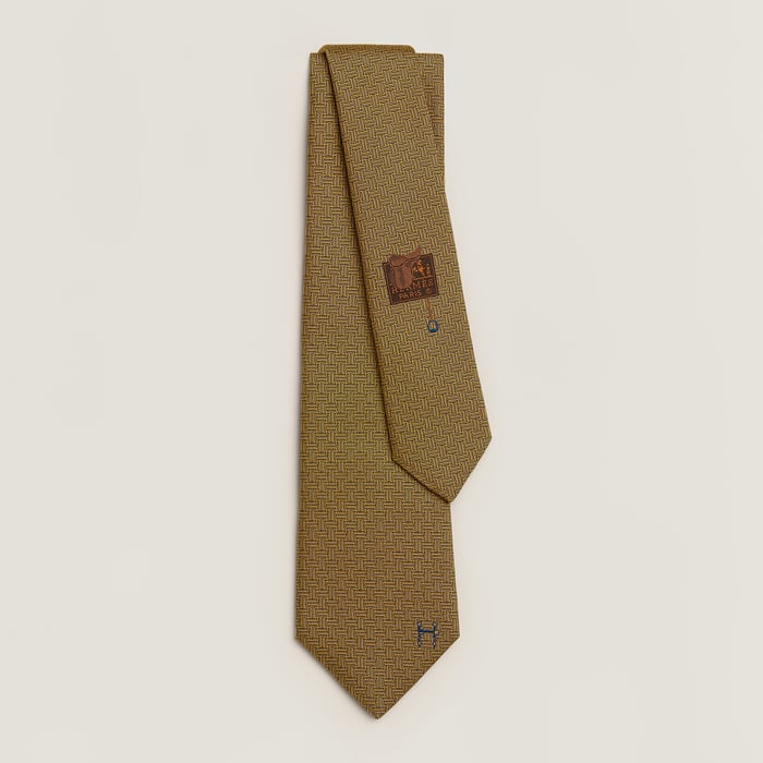 Jaune Terre d'H Tie