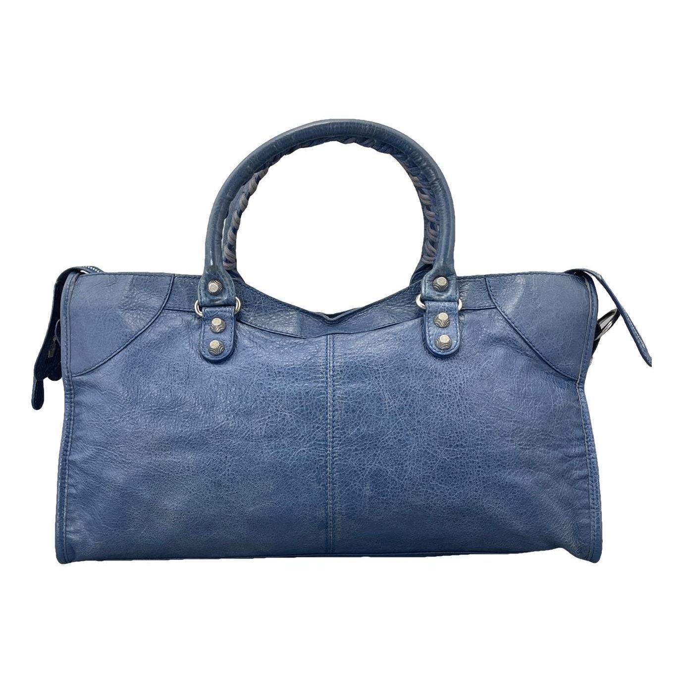 Classic Metalic leather handbag