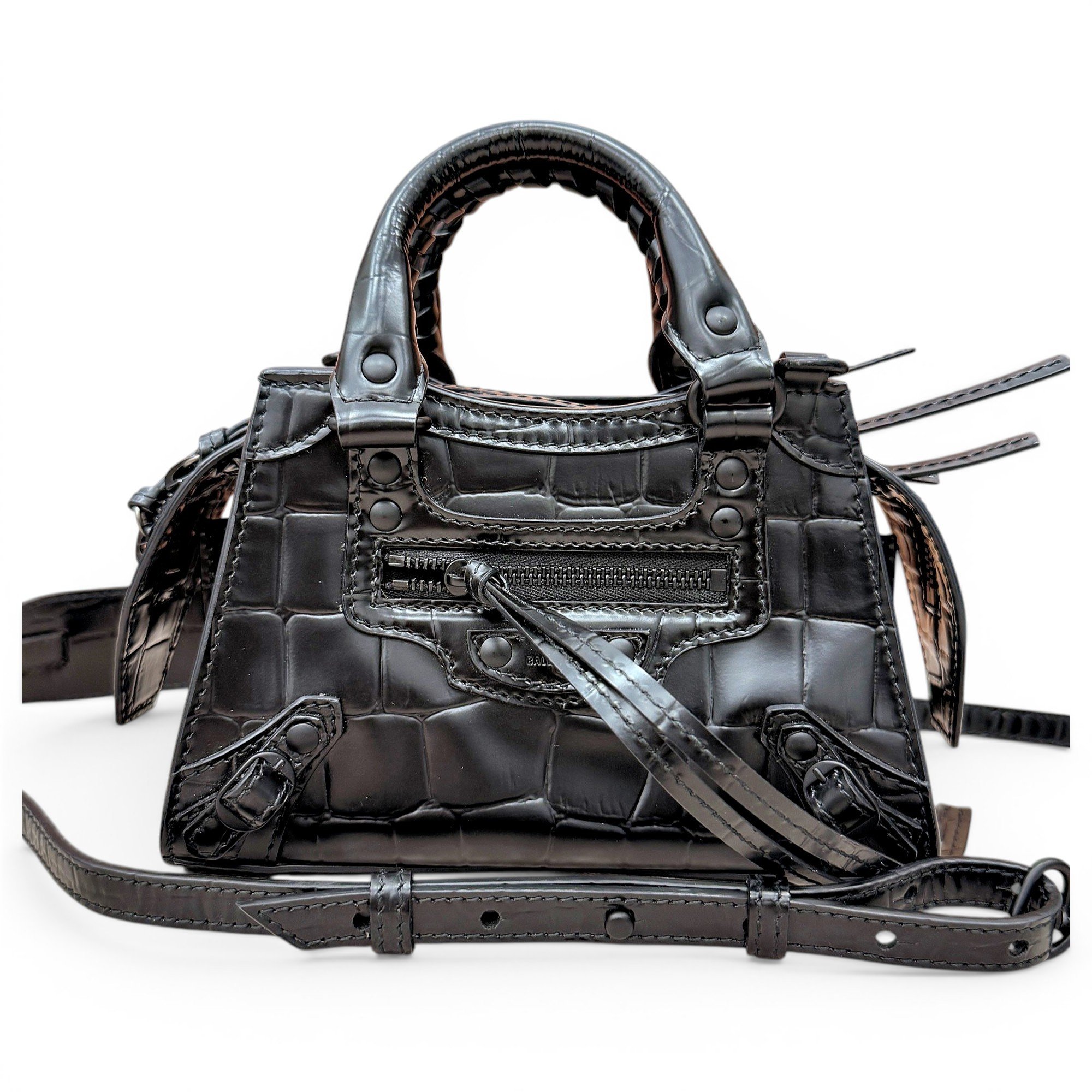 Neo Classic leather handbag