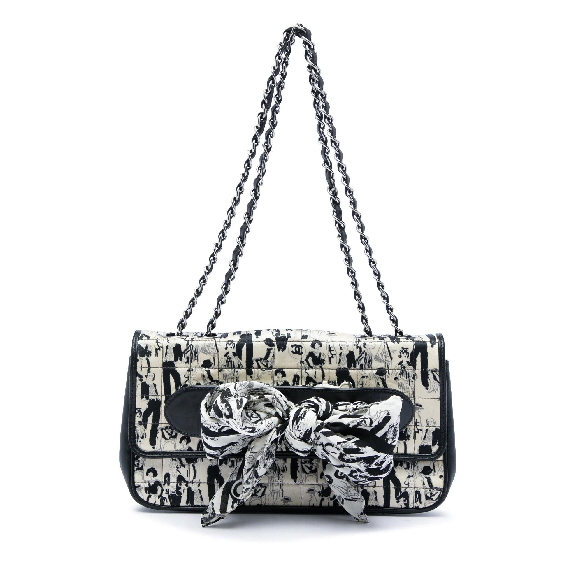 Mademoiselle leather handbag