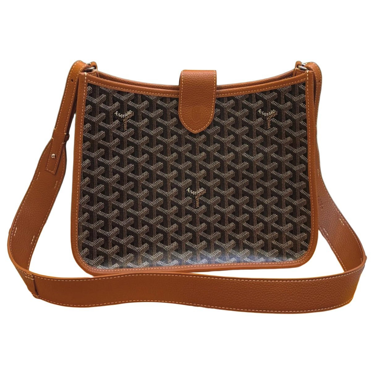 Belvedère leather crossbody bag