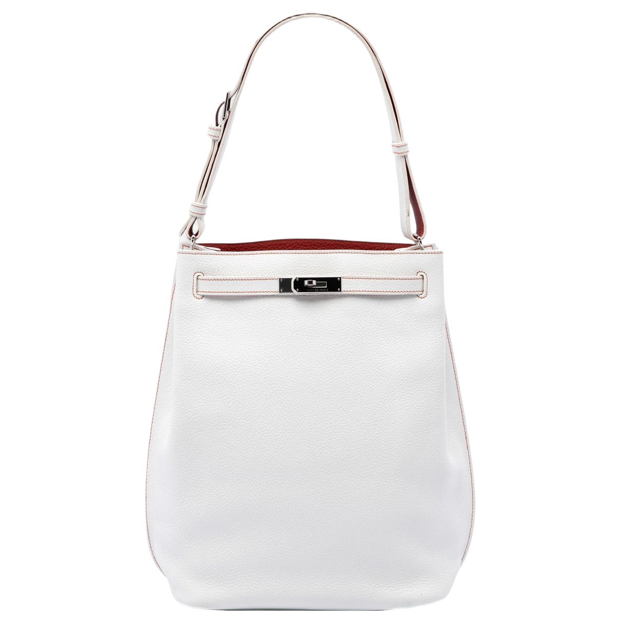 So Kelly leather handbag