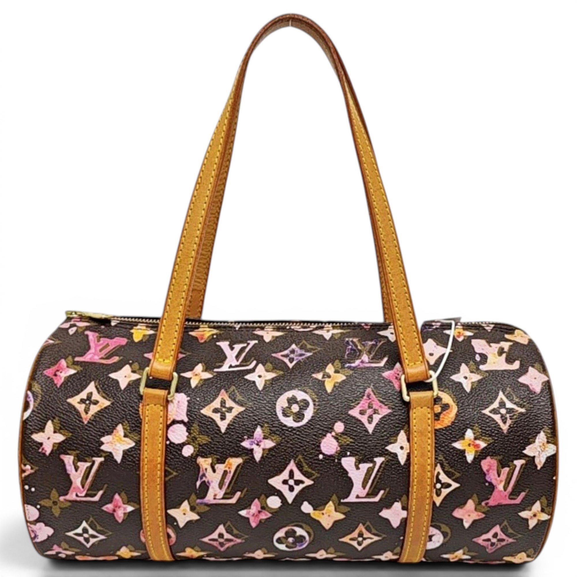 Papillon leather handbag