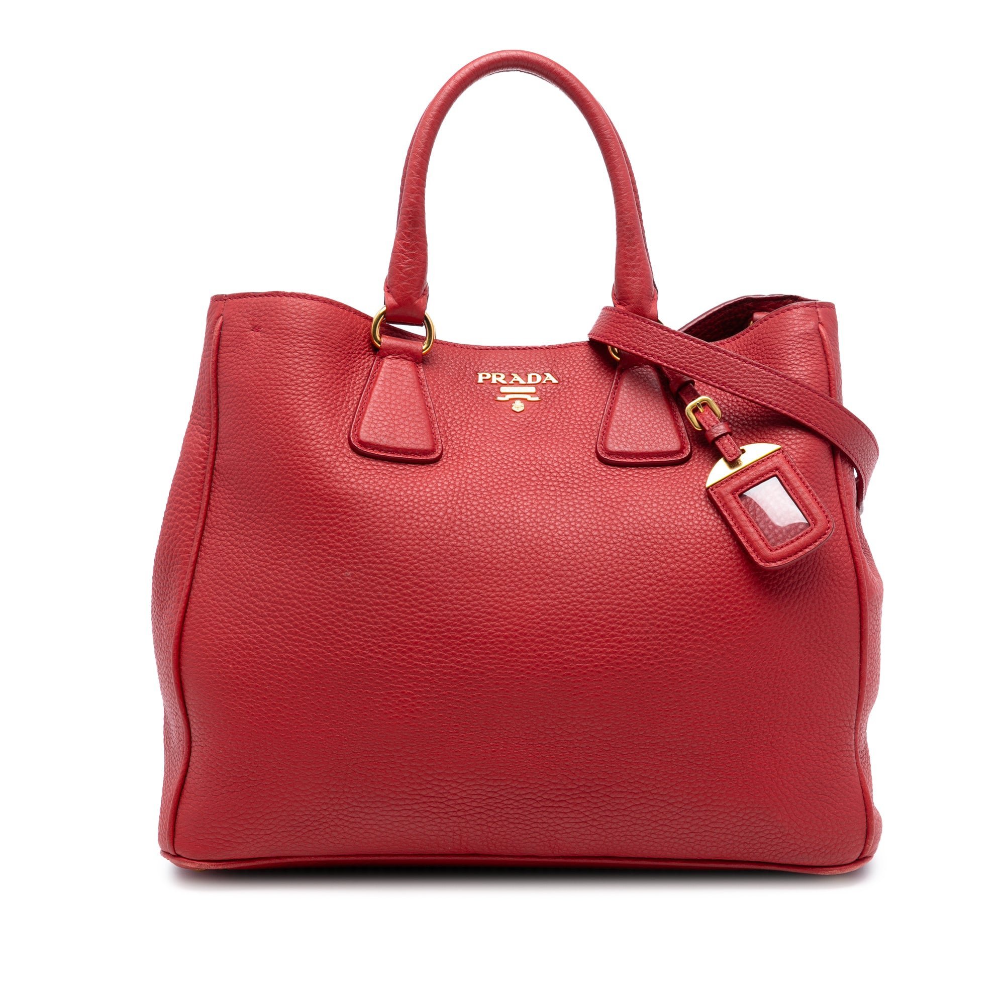 Leather tote