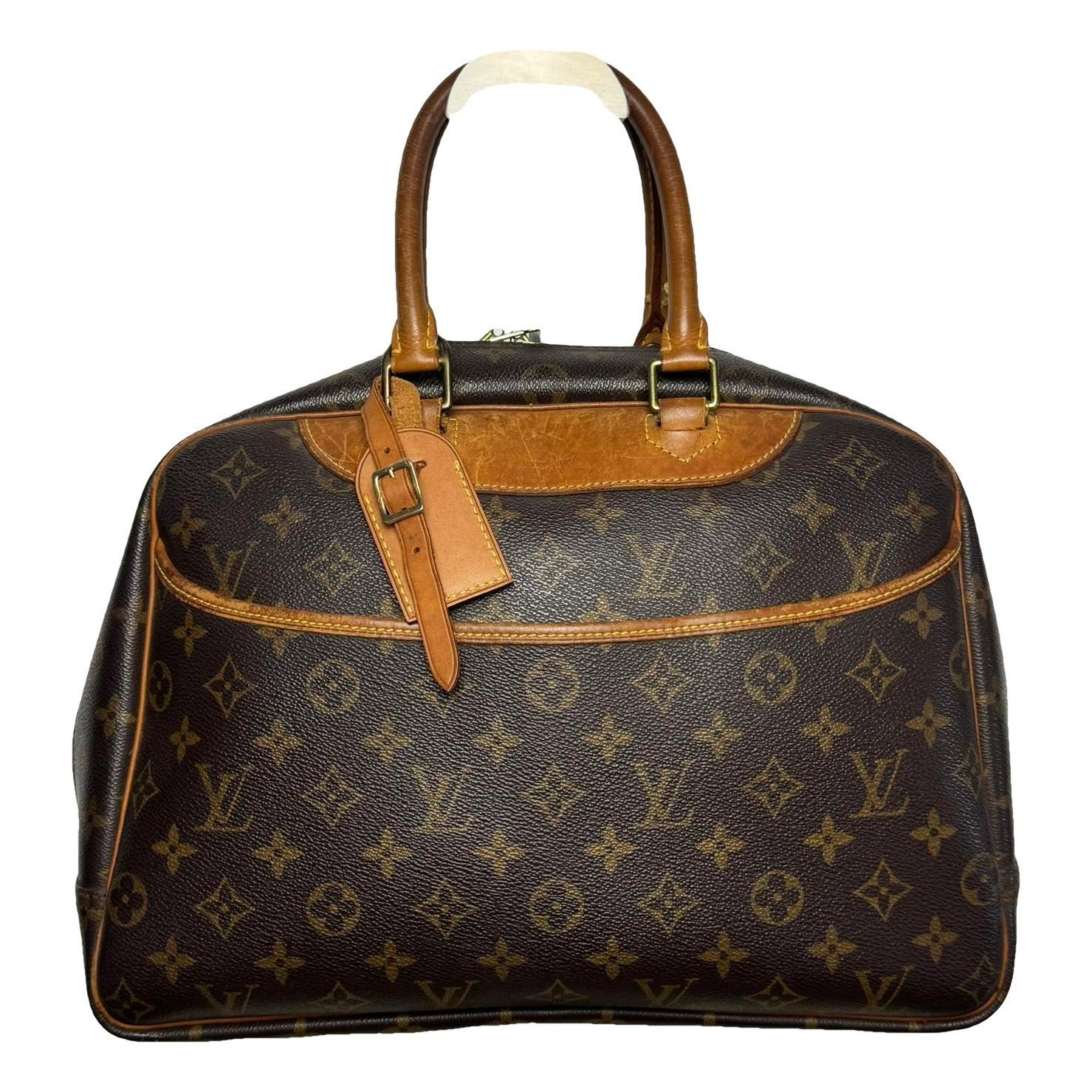Deauville leather handbag