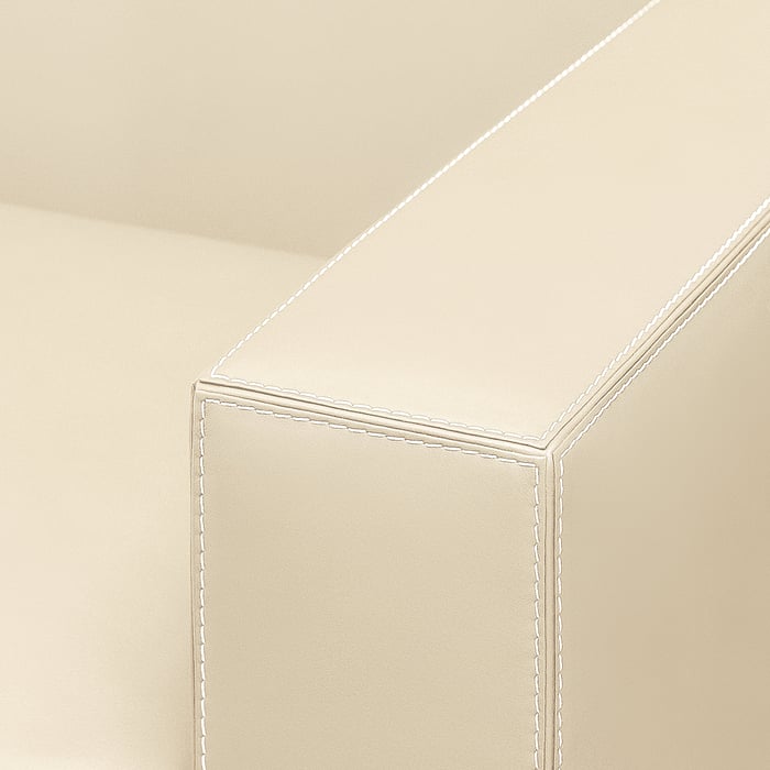 Ivoire Reeditions J.-m. Frank Par Hermès Comfortable 3-seater Sofa