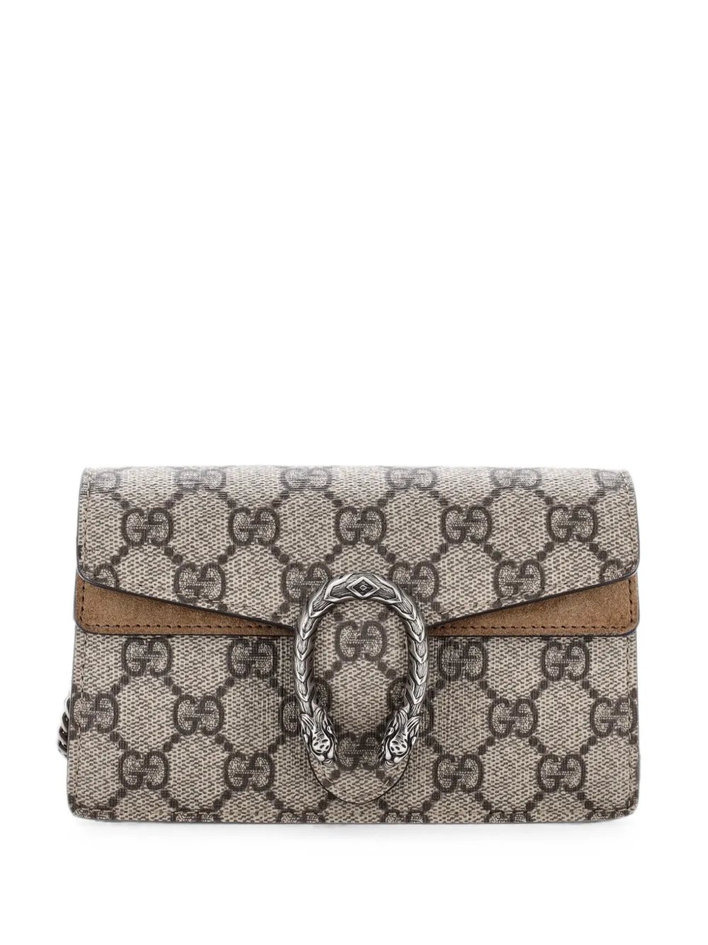 Dionysus Bag GG Coated Canvas Super Mini crossbody bag